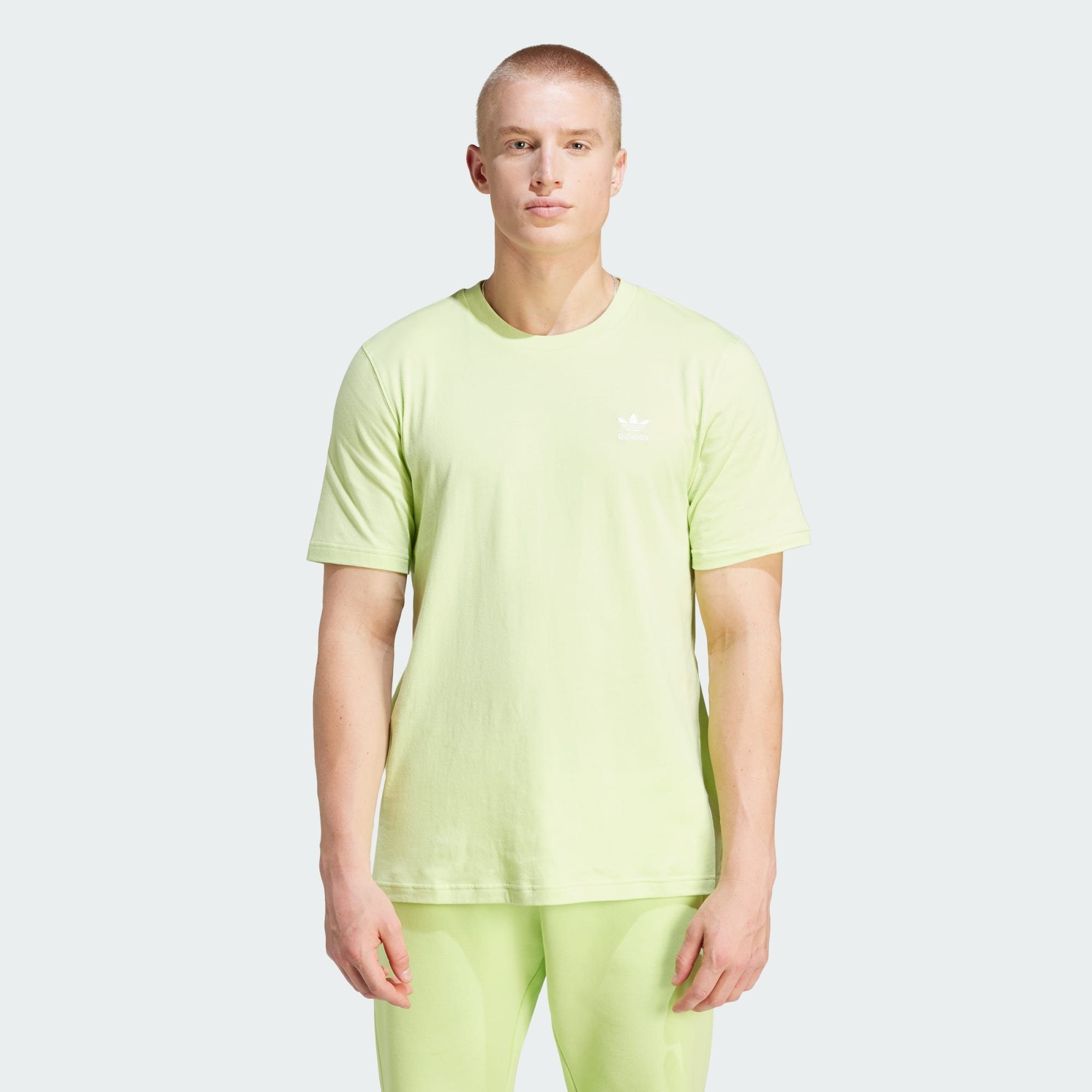 adidas Originals T-Shirt TREFOIL ESSENTIALS T-SHIRT Pulse Lime