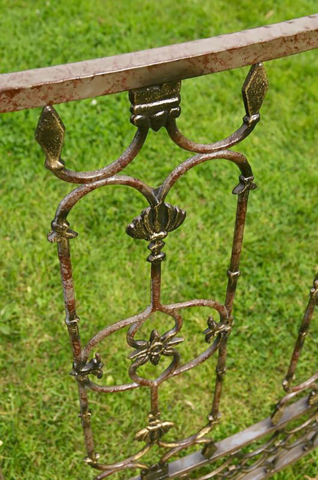 CLP Rosenbogen Romantik, Runder Luxuspavillon, Eisen, Handarbeit