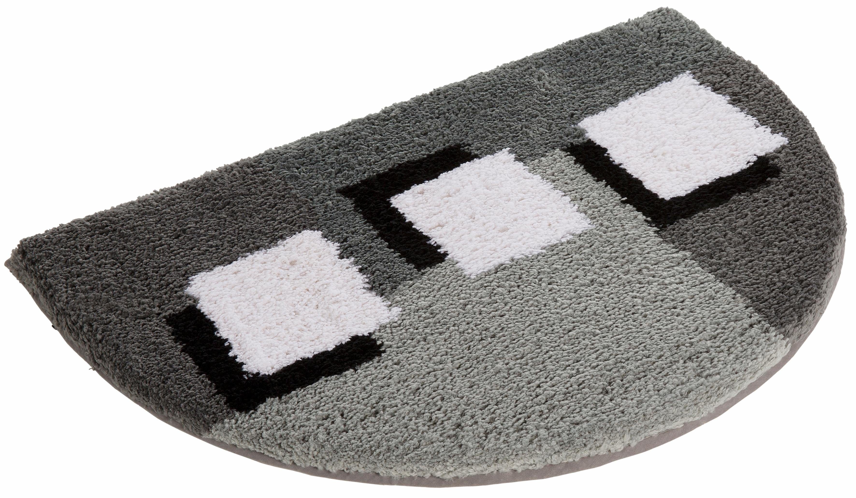 my home Badematte Ada, Badvorleger, Badezimmer Teppich, Höhe 21 mm, rutschh günstig online kaufen