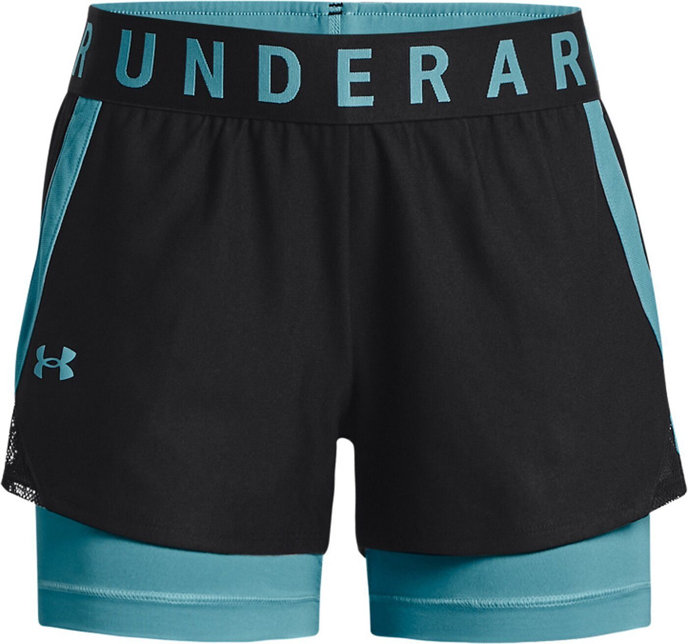 Under Armour® Trainingsshorts PLAY UP 2-IN-1 SHORTS 008 BLACK