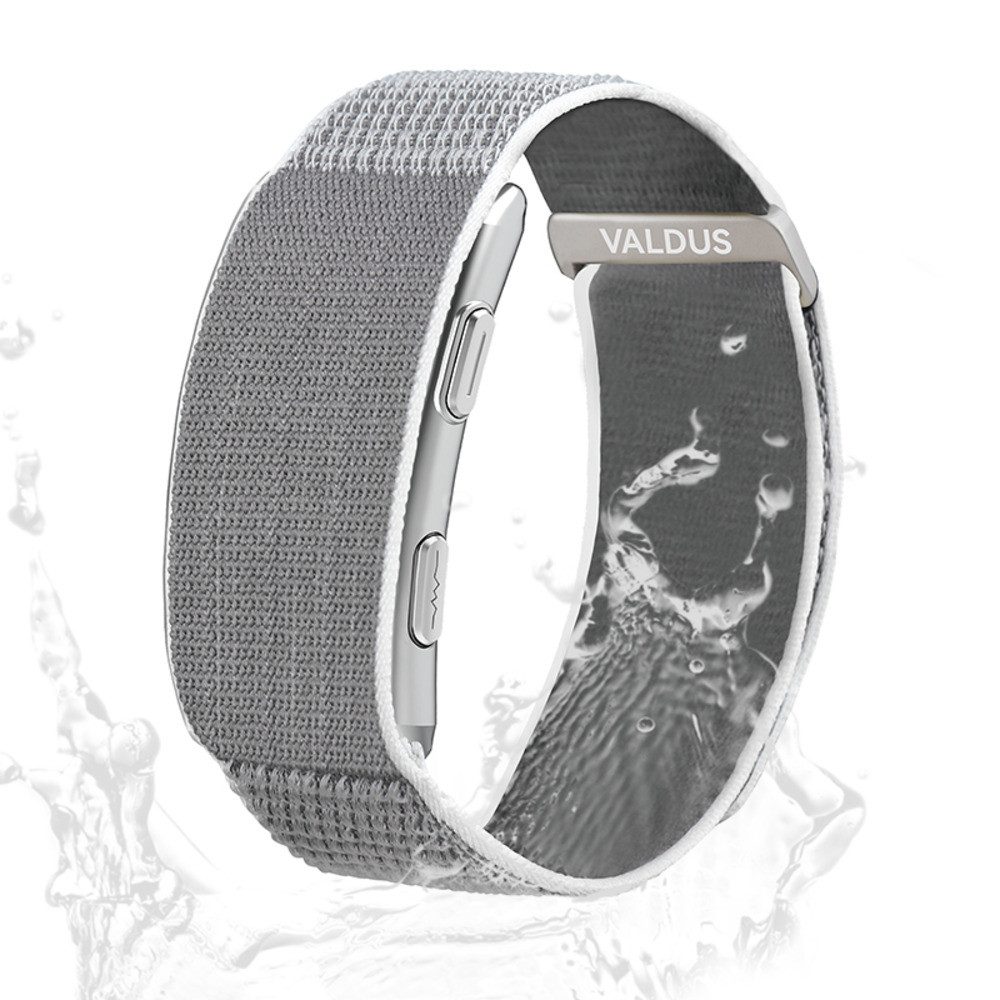 Valdus Unisex Fitnessuhr mit Herzfrequenz, Schlaftracking & Sportmodi Smartwatch (Android/iOS), mit ECG, SpO₂, Temperatur & Fitnessfunktionen