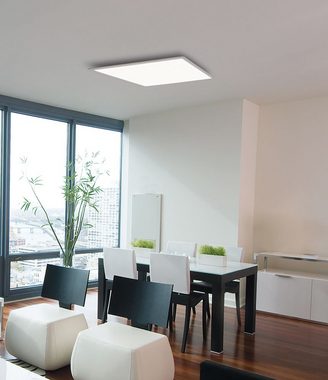EGLO LED Deckenleuchte, LED-Leuchtmittel fest verbaut, Warmweiß, Neutralweiß, LED Ein Aufbau Panel Decken Lampe Arbeits Zimmer Raster Beleuchtung