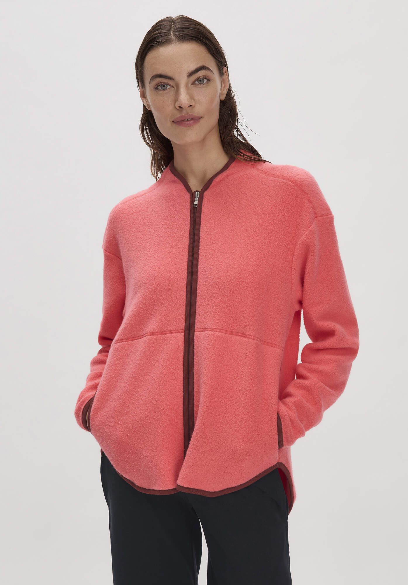 Hessnatur Fleecejacke ACTIVE LIGHT aus reiner günstig online kaufen