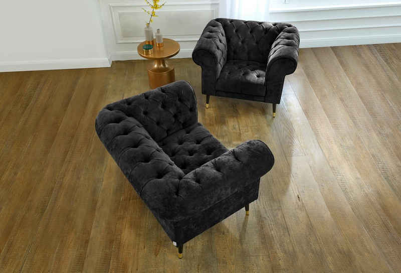 Guido Maria Kretschmer Home&Living Chesterfield-Sessel Tinnum