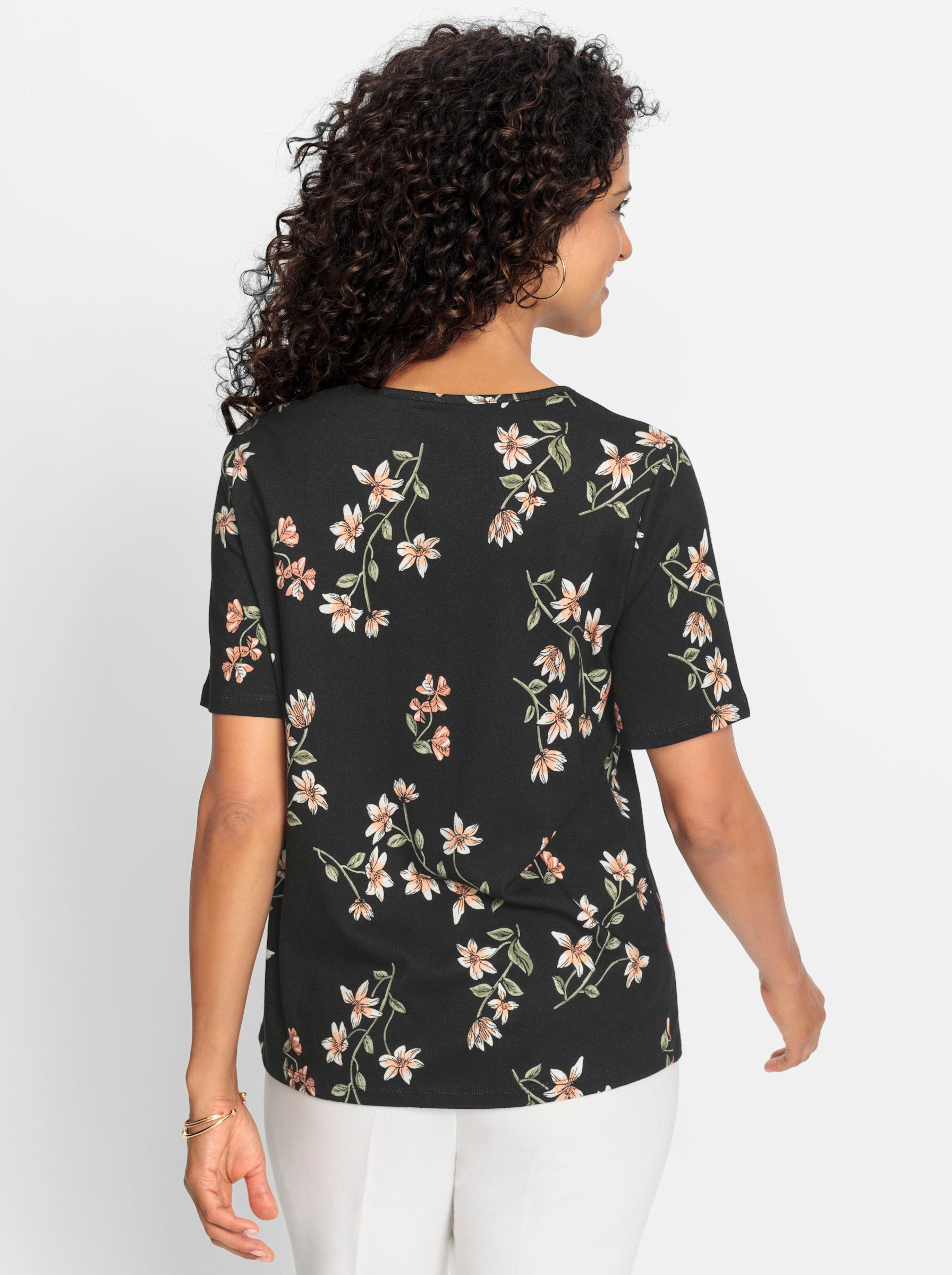 Witt T-Shirt Baumwoll-Modal-Shirt Kurzarm