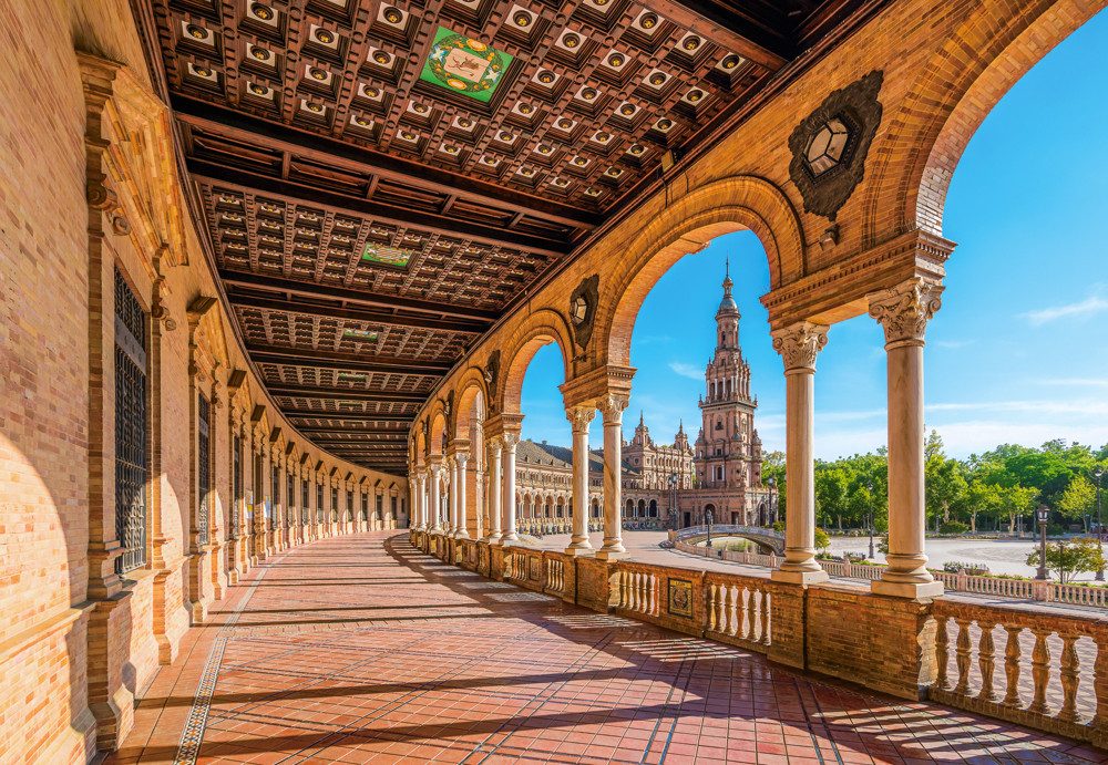 Castorland Puzzle Plaza de España, Sevilla, Puzzleteile