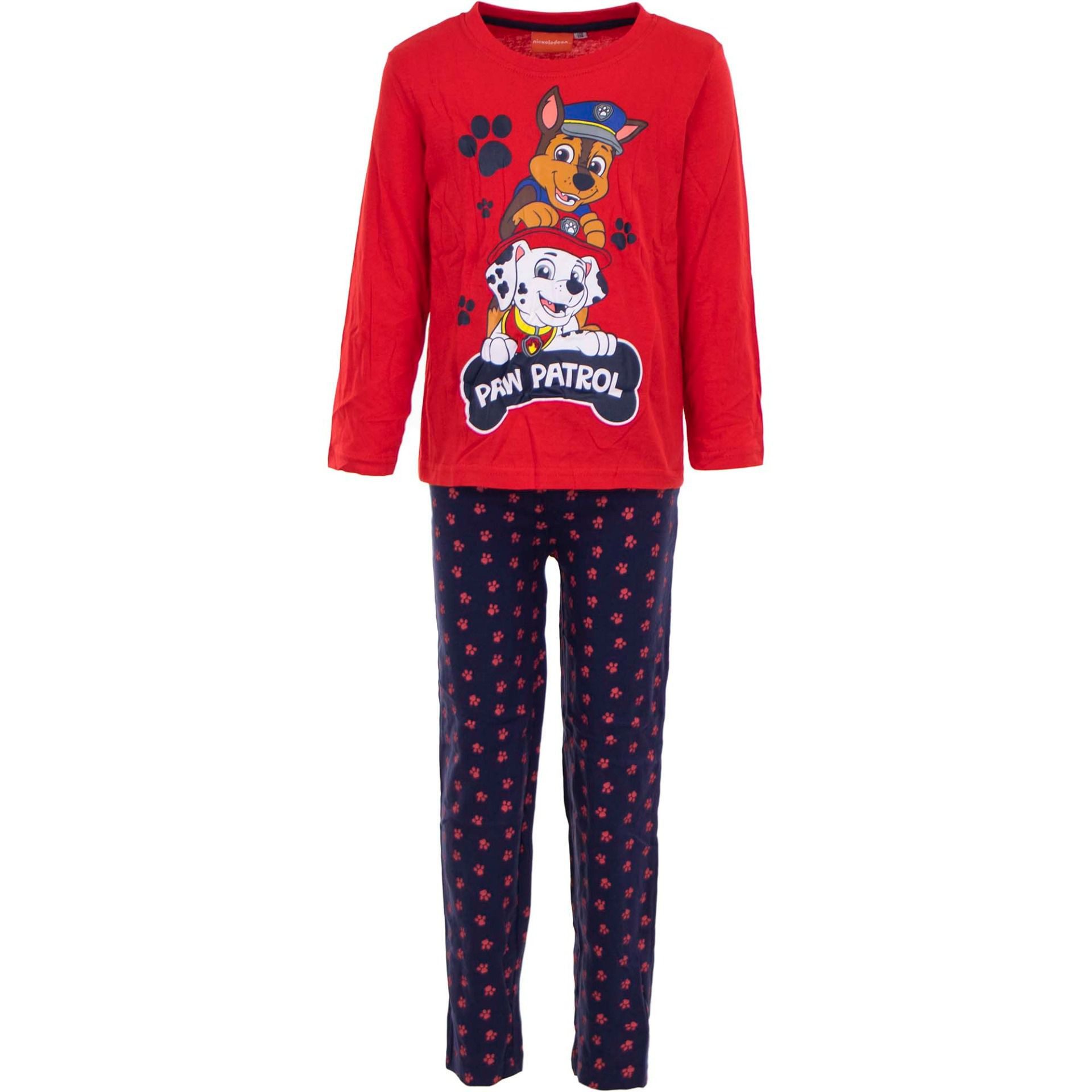 Pyjama Paw Patrol Schlafanzug Baumwolle Pyjama Nachtanzug für Kinder