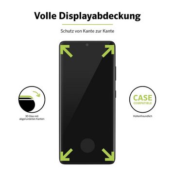 Artwizz CurvedDisplay Displayschutz mit vollflächiger Abdeckung für Galaxy Note 20 Ultra, Displayschutzglas, Hartglas