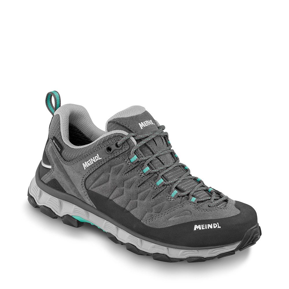 Meindl Meindl Lite Trail Lady GORE-TEX grau/türkis Wanderschuh GORE-TEX® – Winddicht, wasserdicht und atmungsaktiv