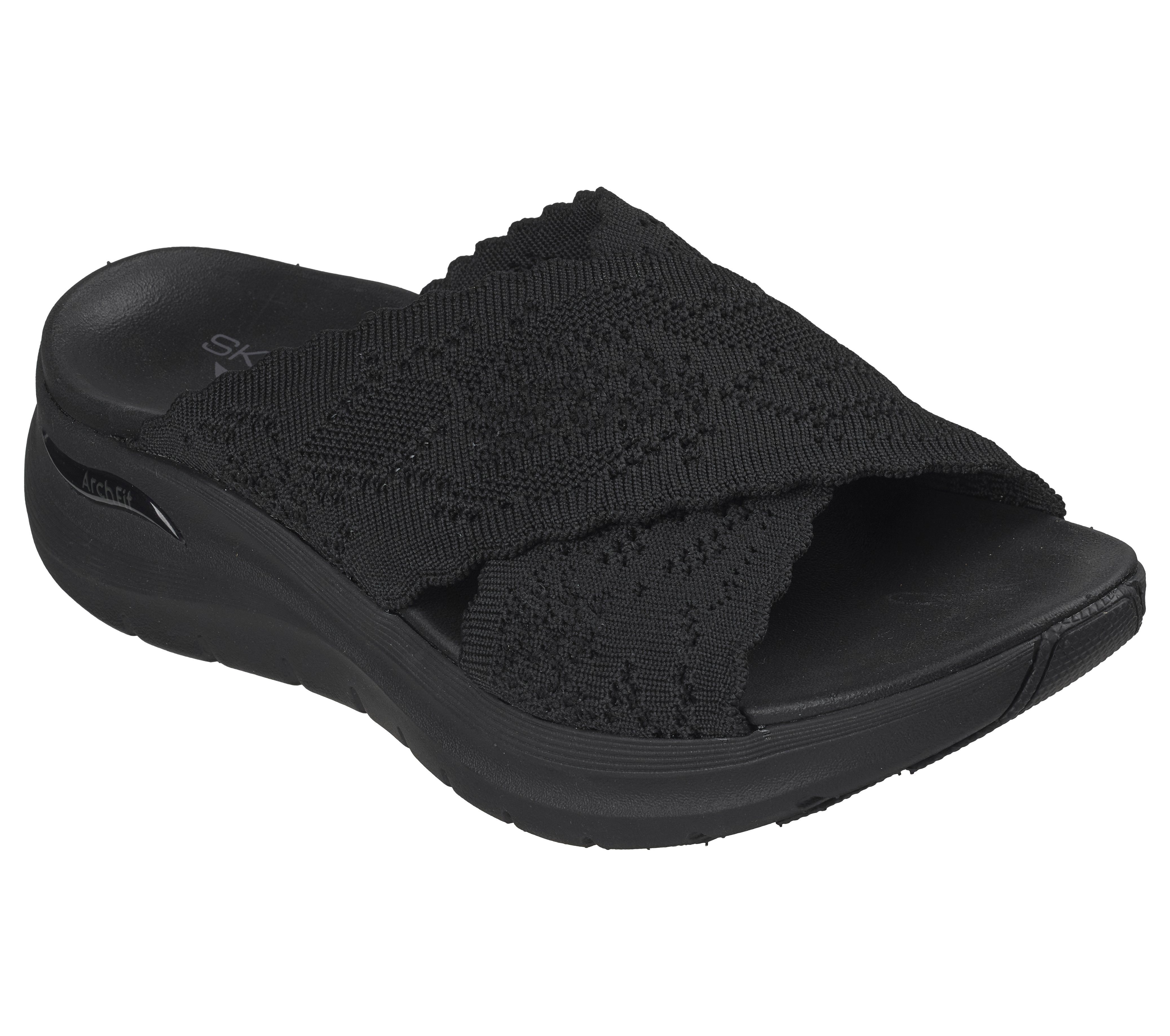 Skechers ARCH FIT 2.0 SANDAL- Pantolette Sandale, Sommerschuh, Strandschuh in veganer Machart