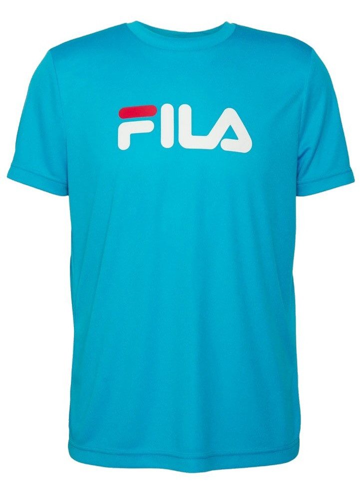 Fila T-Shirt Logo blau Herren