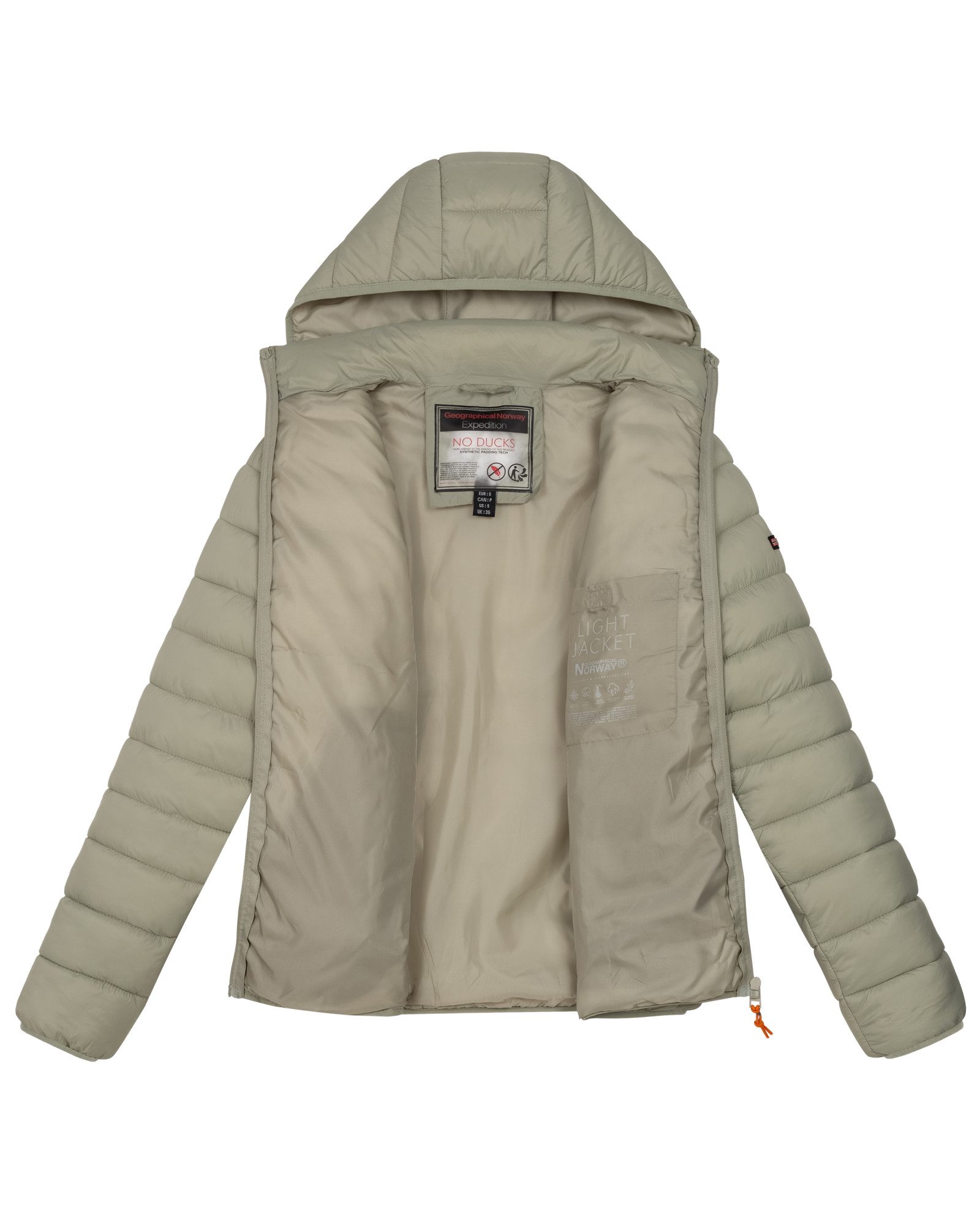 Geographical Norway Steppjacke Herren Übergangsjacke Herbst Winter Jacke Steppjacke Outdoor Leicht – Bild 5 von 5