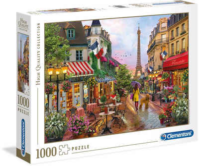 Clementoni® Puzzle High Quality Collection, Blumen in Paris, 1000 Puzzleteile, Made in Europe, FSC® - schützt Wald - weltweit