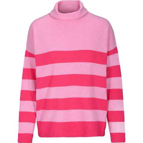 IN LINEA Strickpullover Kaschmir Ringel-Pullover