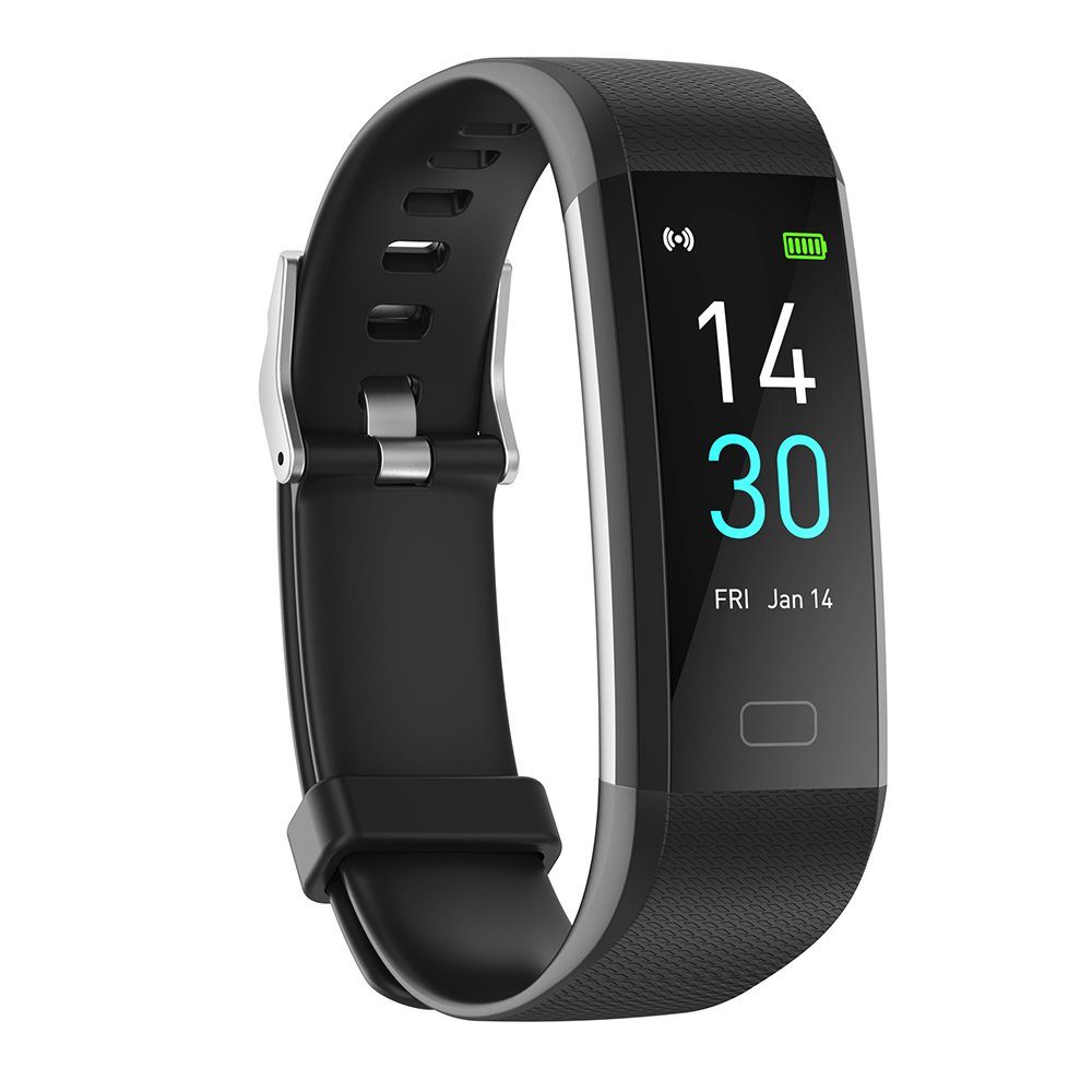 GelldG Fitness Armband Tracker mit Pulsmesser Blutdruck Fitnessuhr  Smartwatch