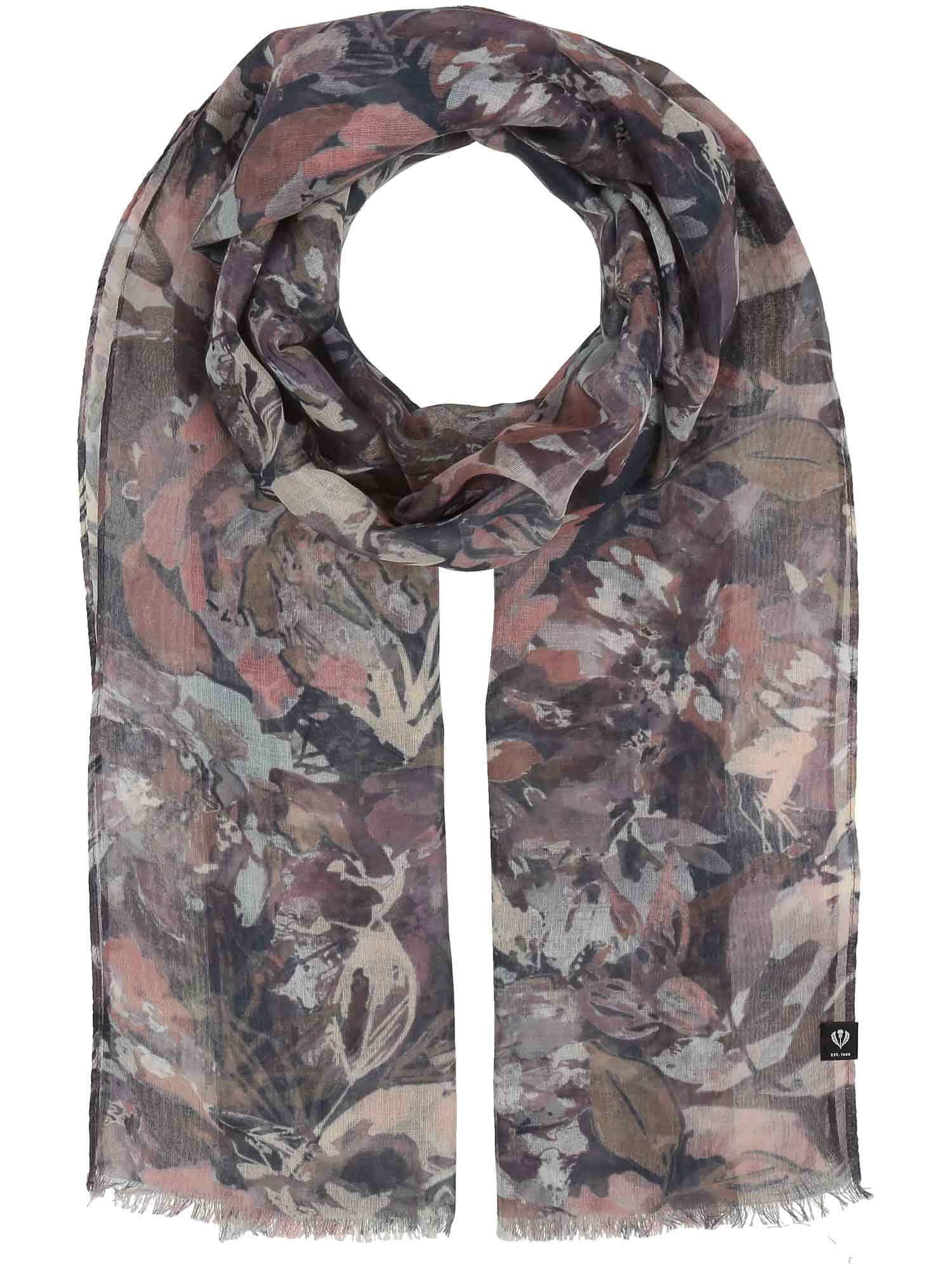 Fraas Modeschal Polyesterschal, (Schnittfranse)