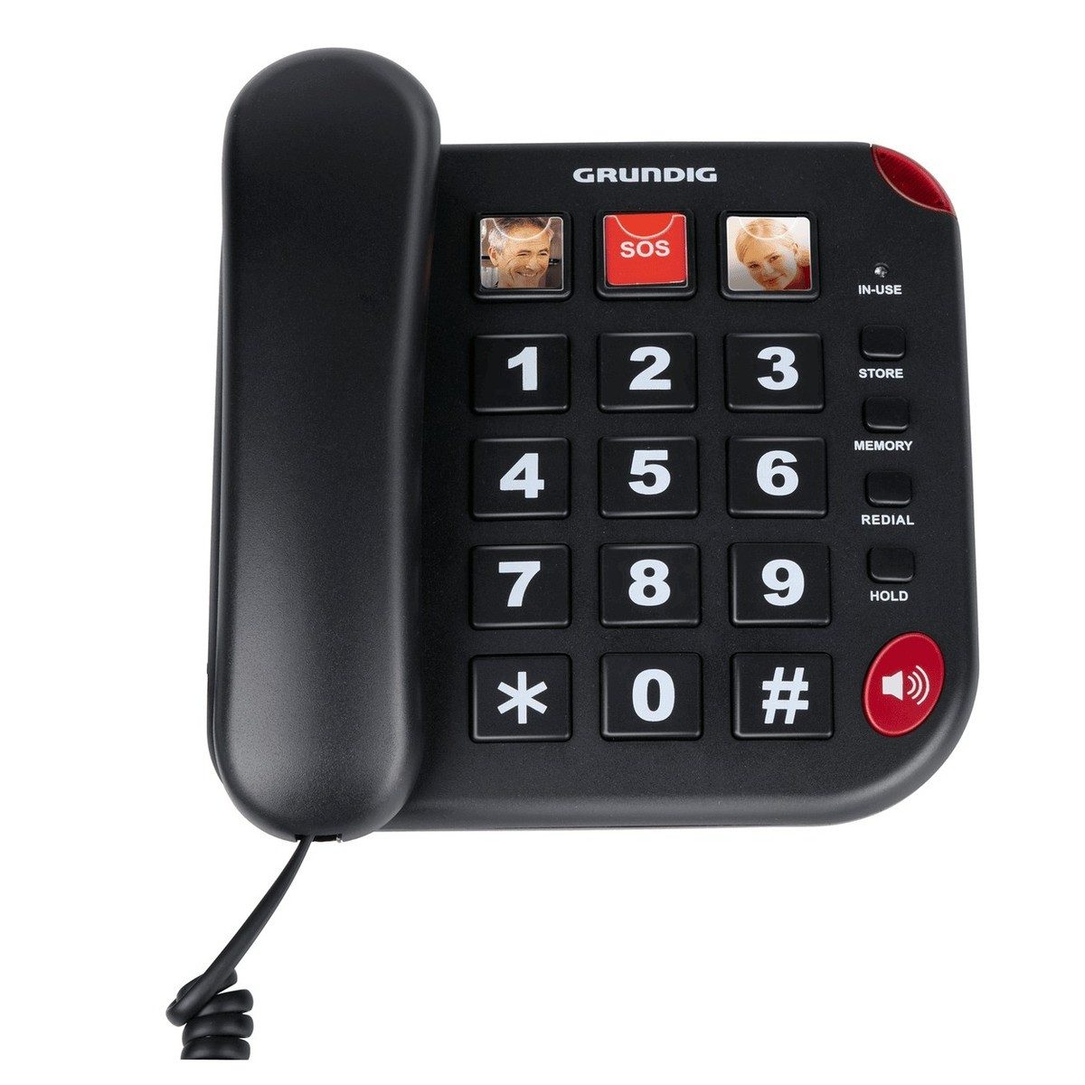 Grundig Grundig Senioren Festnetztelefon große Tasten DECT-Telefon – Bild 5 von 5