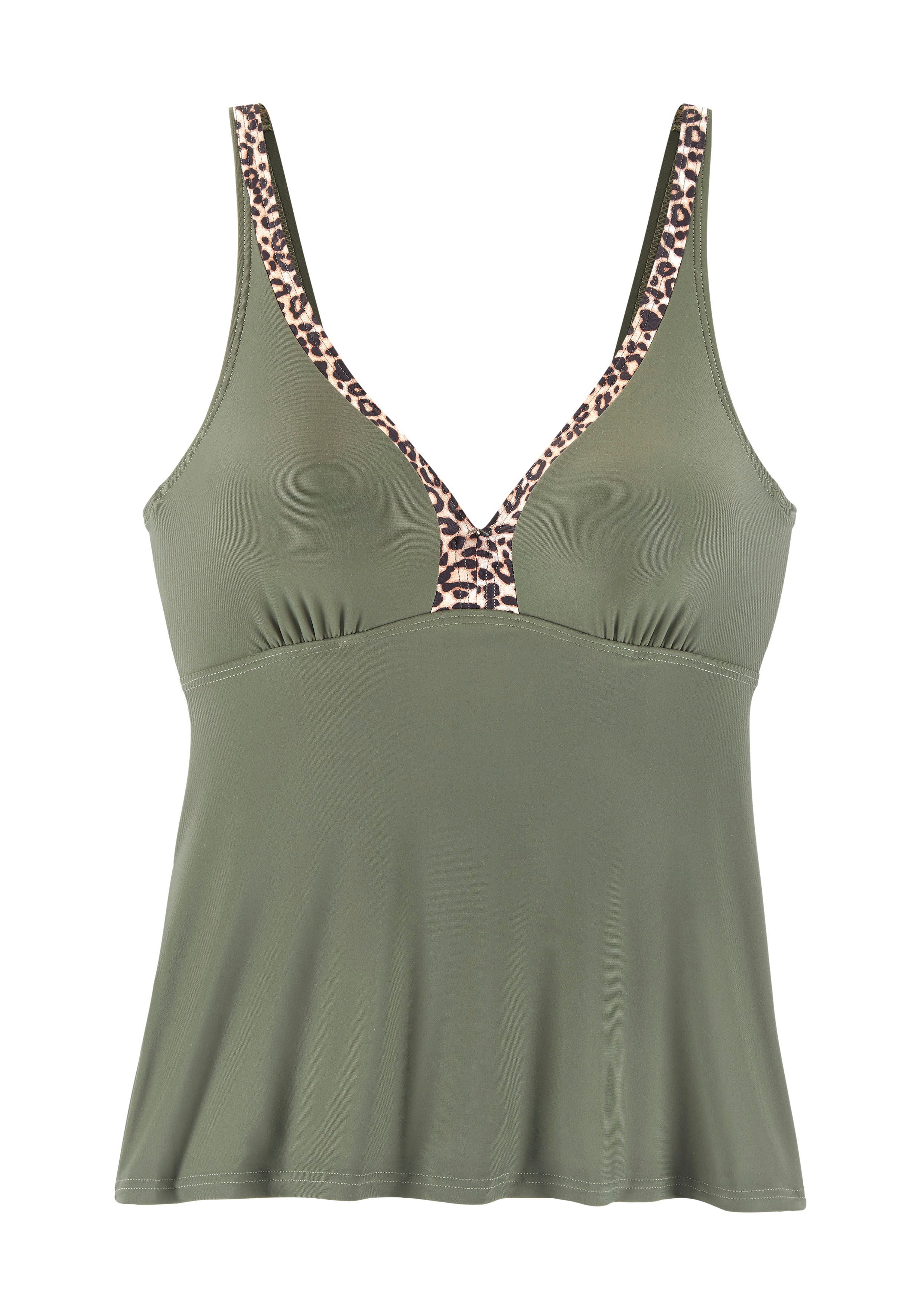 LASCANA Bügel-Tankini-Top Adelin, mit bedrucktem Einsatz günstig online kaufen