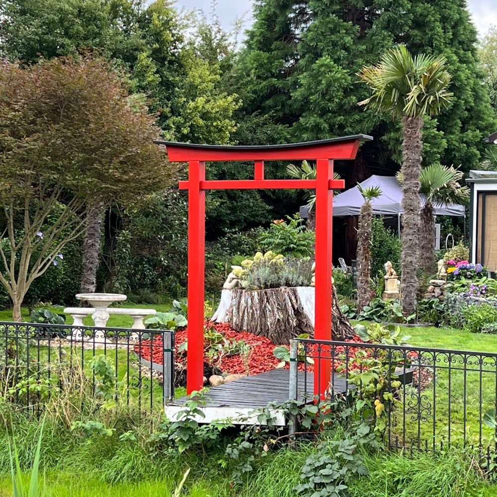 AAF Nommel Gartentor Japanisches Torii Gate Tor Japan, Modell 056
