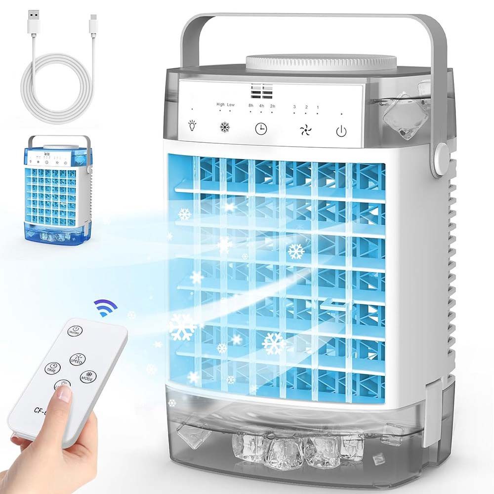 MUPOO Tischventilator Ventilatorkombigerät,Ventilator Licht,Ventilator mit günstig online kaufen