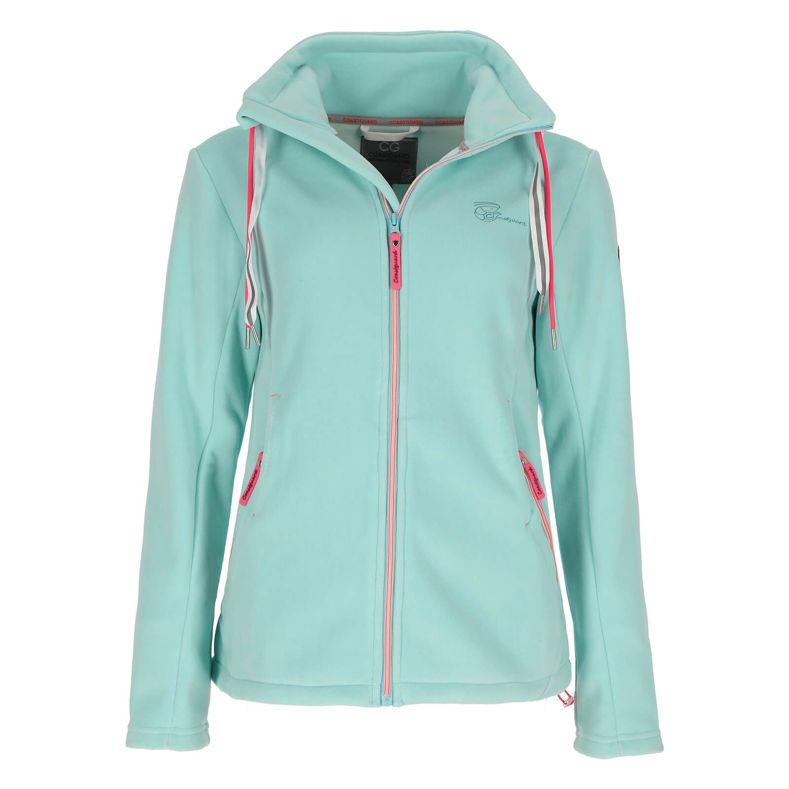 Coastguard Fleecejacke Damen Jacke mit Stehkragen günstig online kaufen