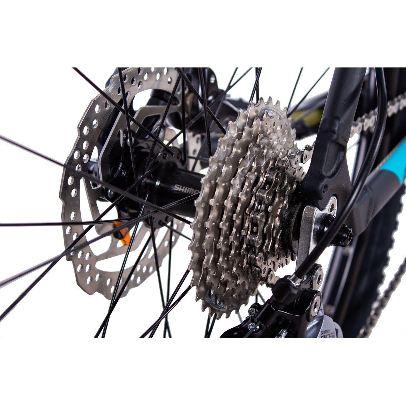 Airtracks Men's Mountain Bike MTB 29 Inch Hardtail Mountain Bike MB.2930, 27-Speed, Derailleur Gears, Shimano Alivio RD-M3100 - Frame Sizes 46 - 51 cm - Model 2026
