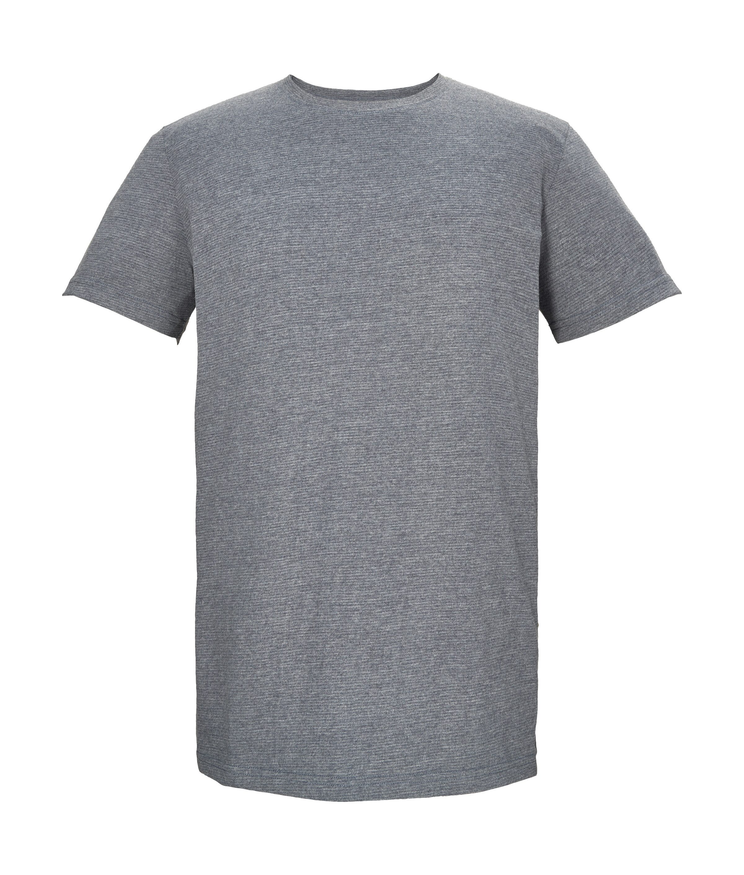 G.I.G.A. DX by killtec T-Shirt GS 49 MN TSHRT Melange-T-Shirt, ultrafeine Streifen, weich, strapazierfähig