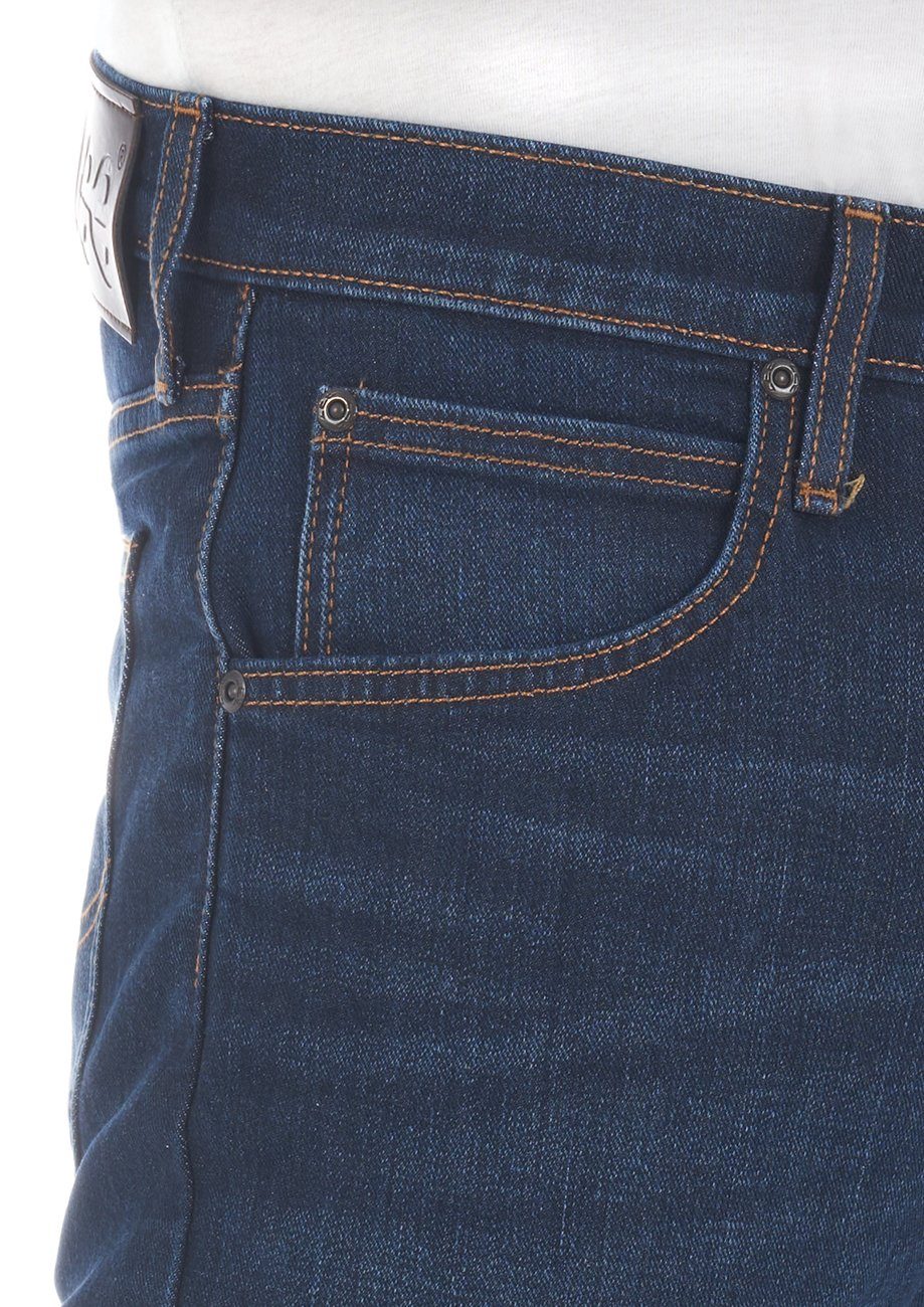 Lee® Straight-Jeans Herren Jeanshose Daren Zip Fly Regular Fit Denim Hose mit Stretch – Bild 4 von 5