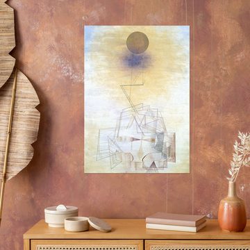 Posterlounge Wandfolie Paul Klee, Grenzen des Verstandes, Wohnzimmer Grafikdesign
