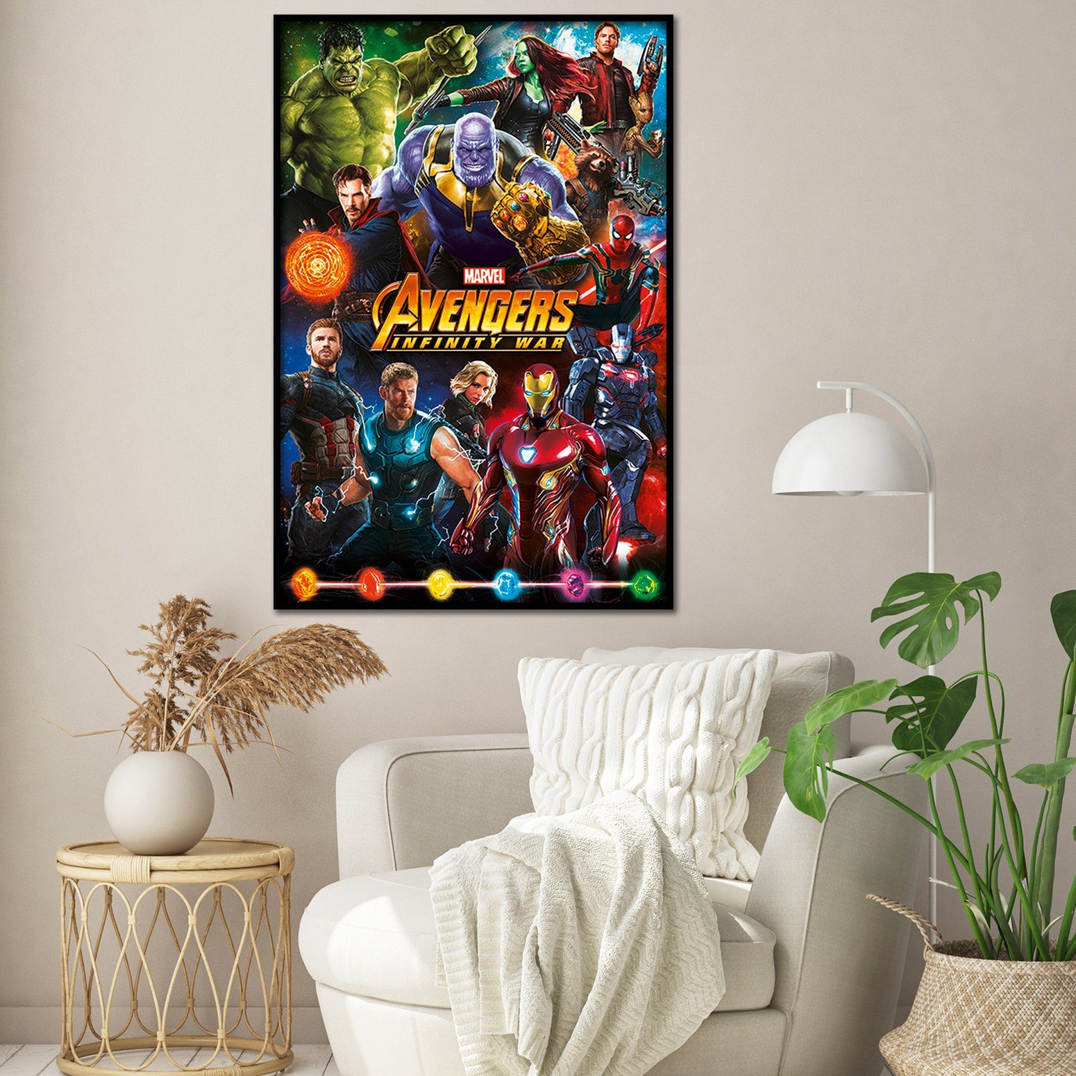 PYRAMID Poster Avengers Infinity War Poster Helden 61 x 91,5 cm günstig online kaufen