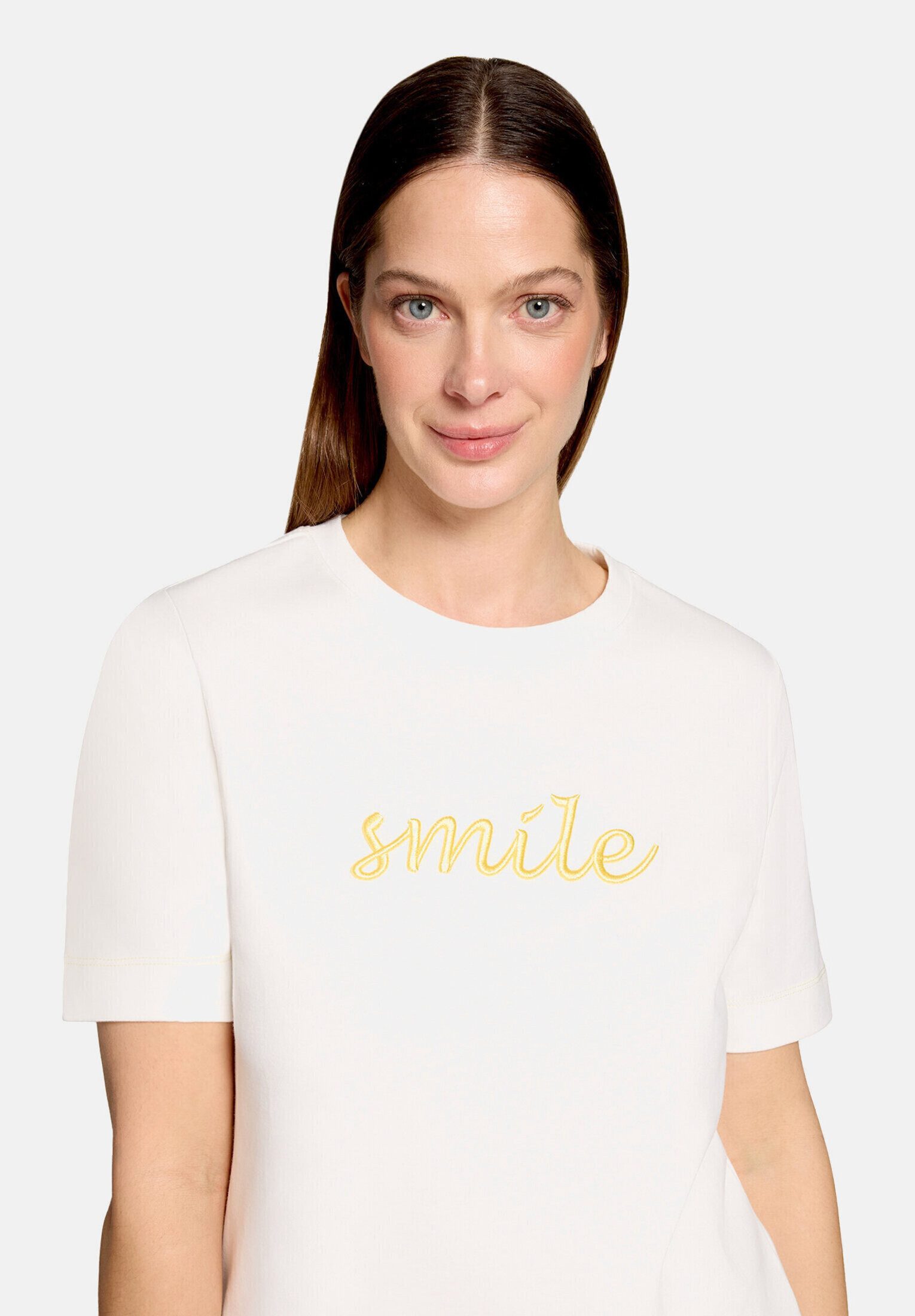 Cartoon Kurzarmshirt Damen mit Rundhalsausschnitt (1-tlg)