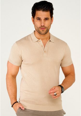 Behype Polo marškinėliai KP-100 Knit Polo marškinėliai im Klasikinio stiliaus Design