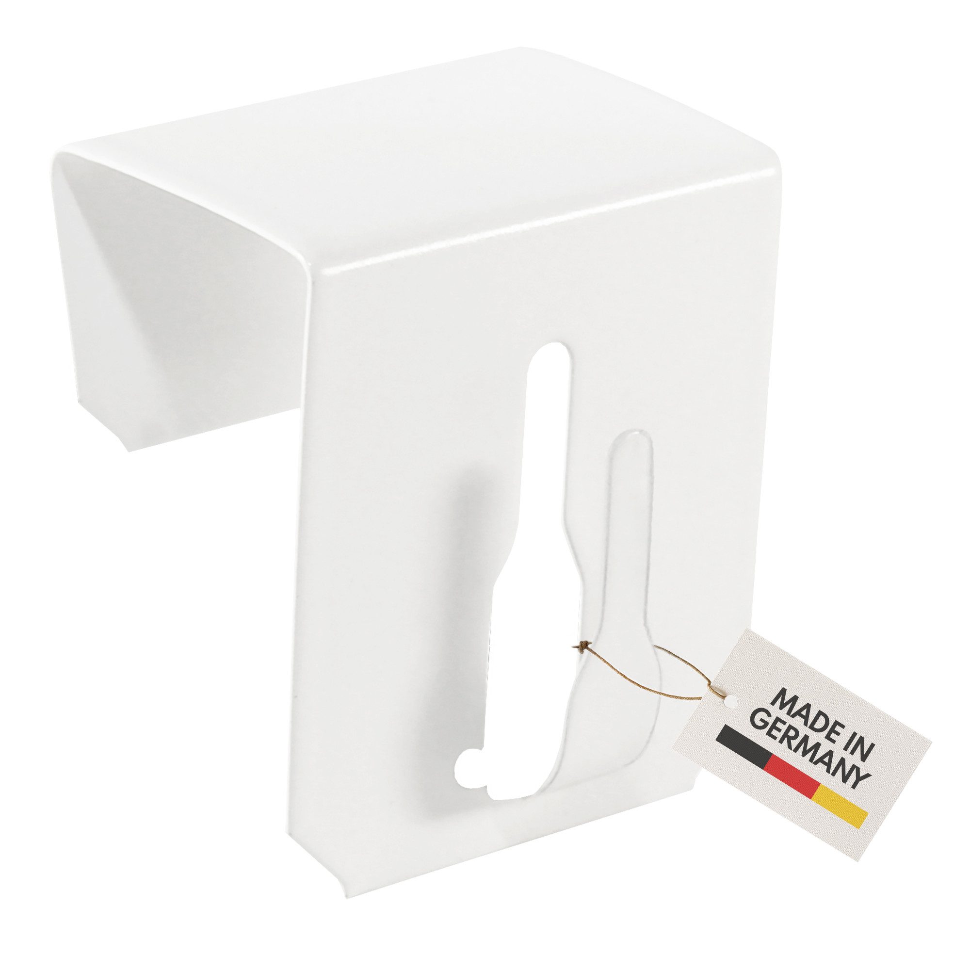 dekohaken24.de Fensterhaken Metall-Fensterhaken Dekohaken Fensterklipp Gardinenhaken, zum Aufhängen von Fensterdekorationen oder Vitragestangen/Gardinenstangen, (10-St), Klemmbereich bis 23 mm (wählen Sie beim Kauf die richtige Größe)
