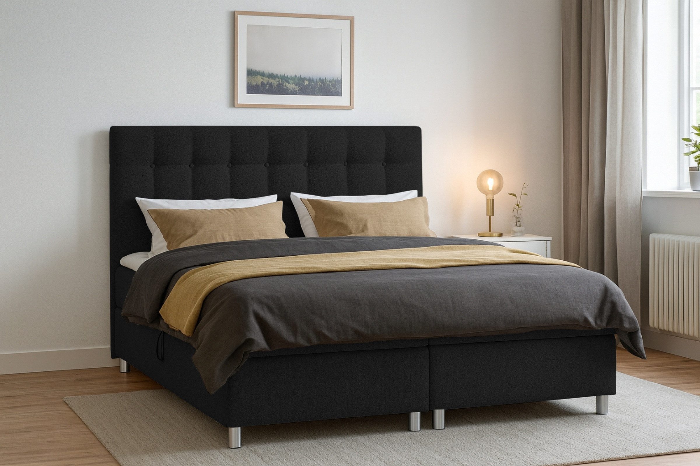 Deine Möbel 24 Boxspringbett BRILL Komplettbett günstig online kaufen
