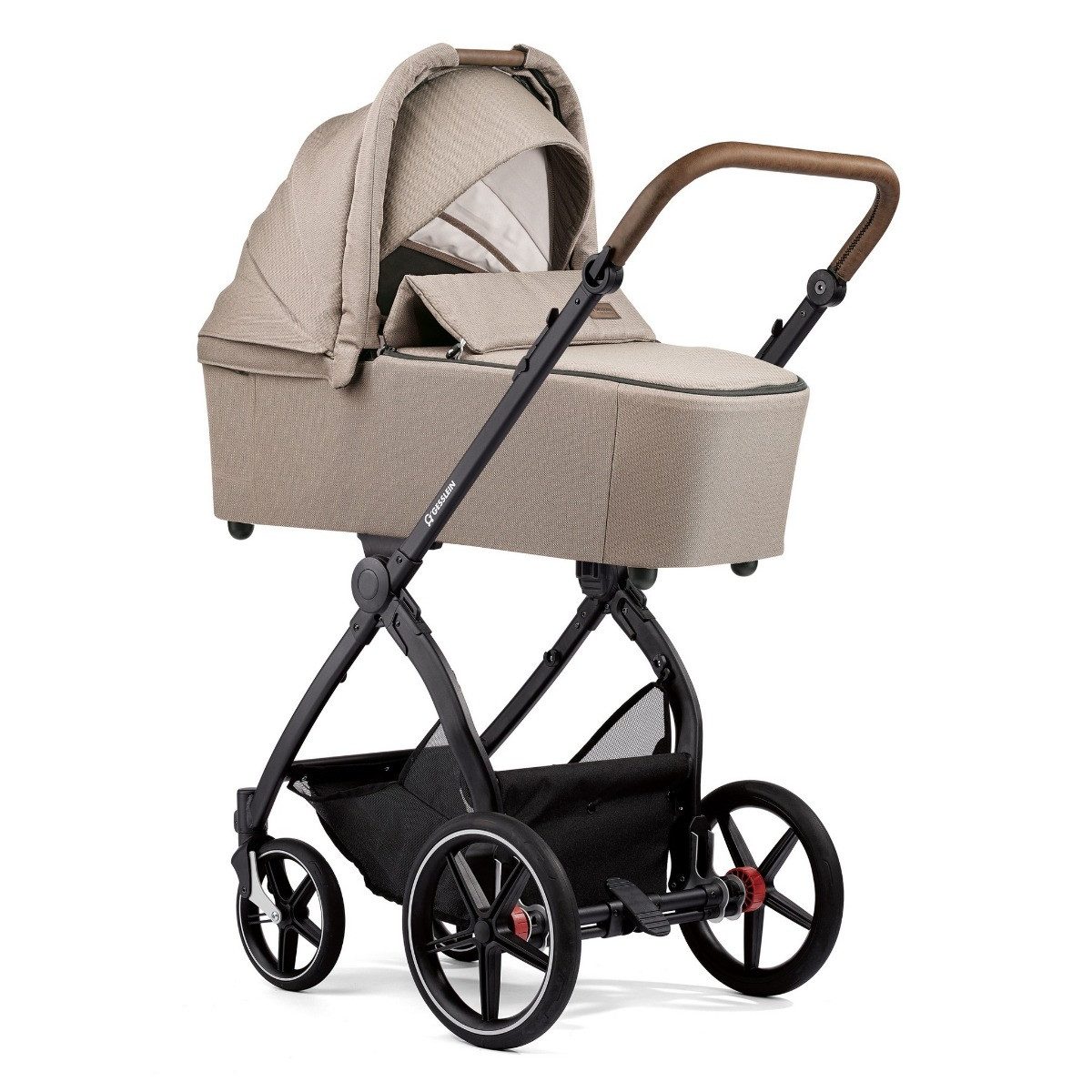 Gesslein Kombi-Kinderwagen Gesslein FX4 Swing 2in1 Kinderwagen-Set inkl. Babywanne Lyx 38138