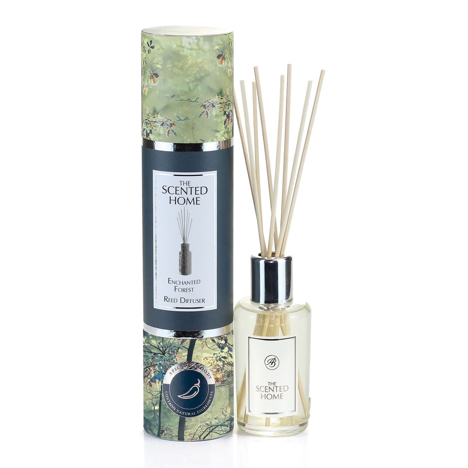 Ashleigh & Burwood Raumduft Enchanted Forest (1-St), Raumduft mit Rattanstäbchen 150 ml