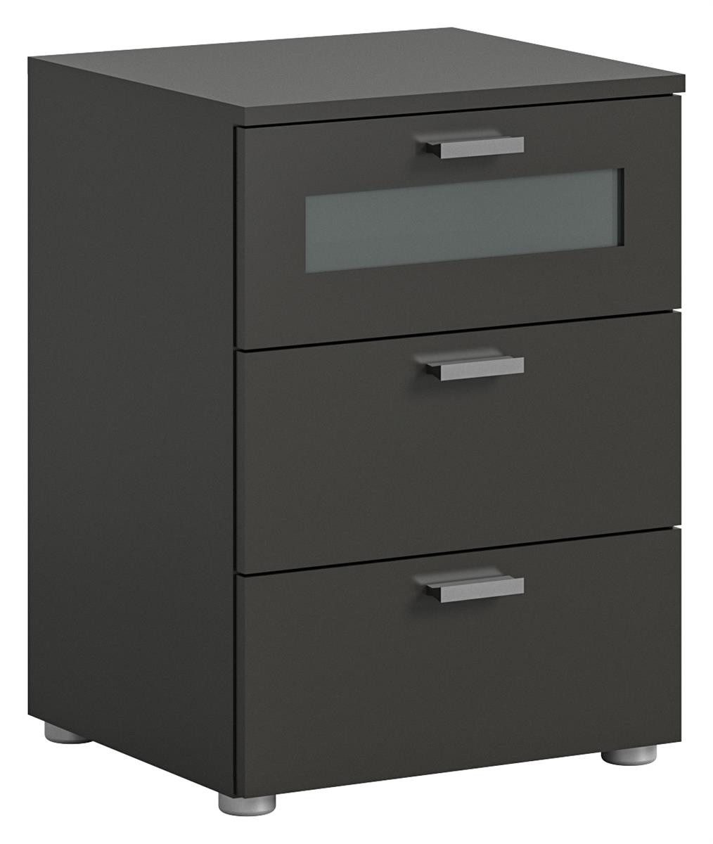 Nachttisch Nova Nachtkommode B/H/T 45x60x40 in grau