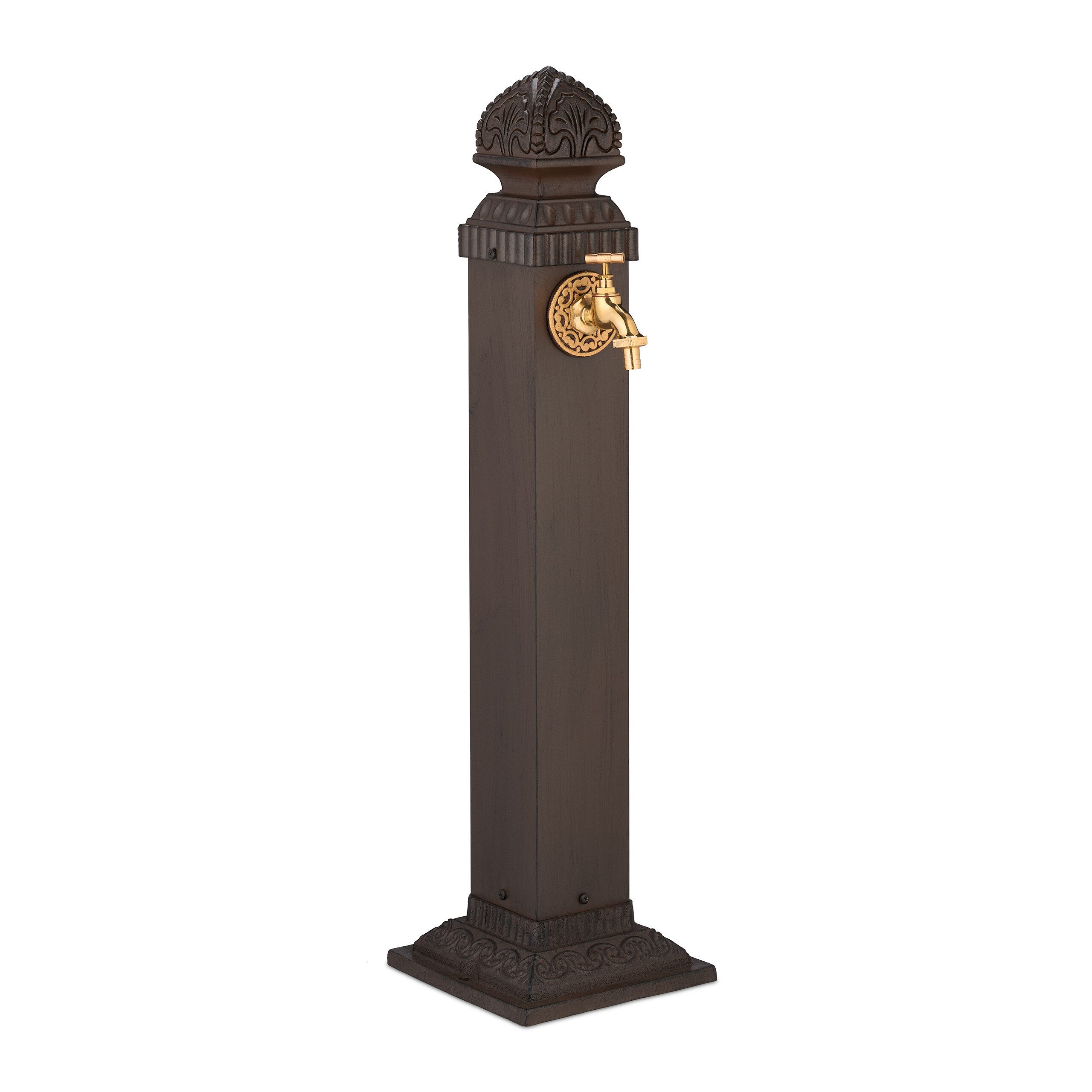 relaxdays Gartenbrunnen Standbrunnen antik 81 cm, günstig online kaufen