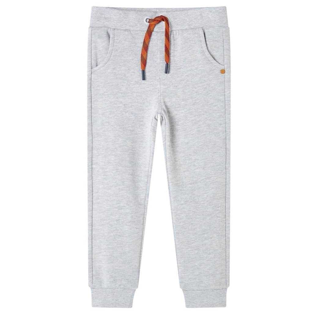 vidaXL Trainingshose Kinder-Trainingshose Grau Melange 104