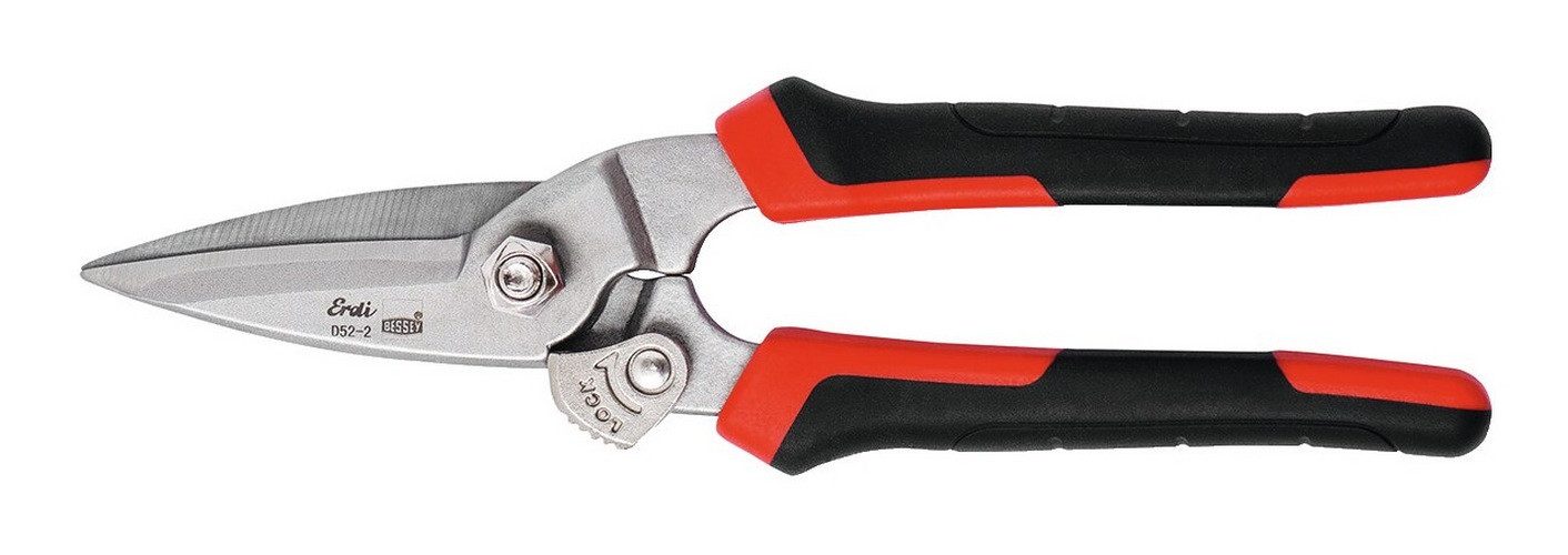 Erdi Kombischere, Combi-Schere 200 mm geschmiedet 2-Komponenten-Griff
