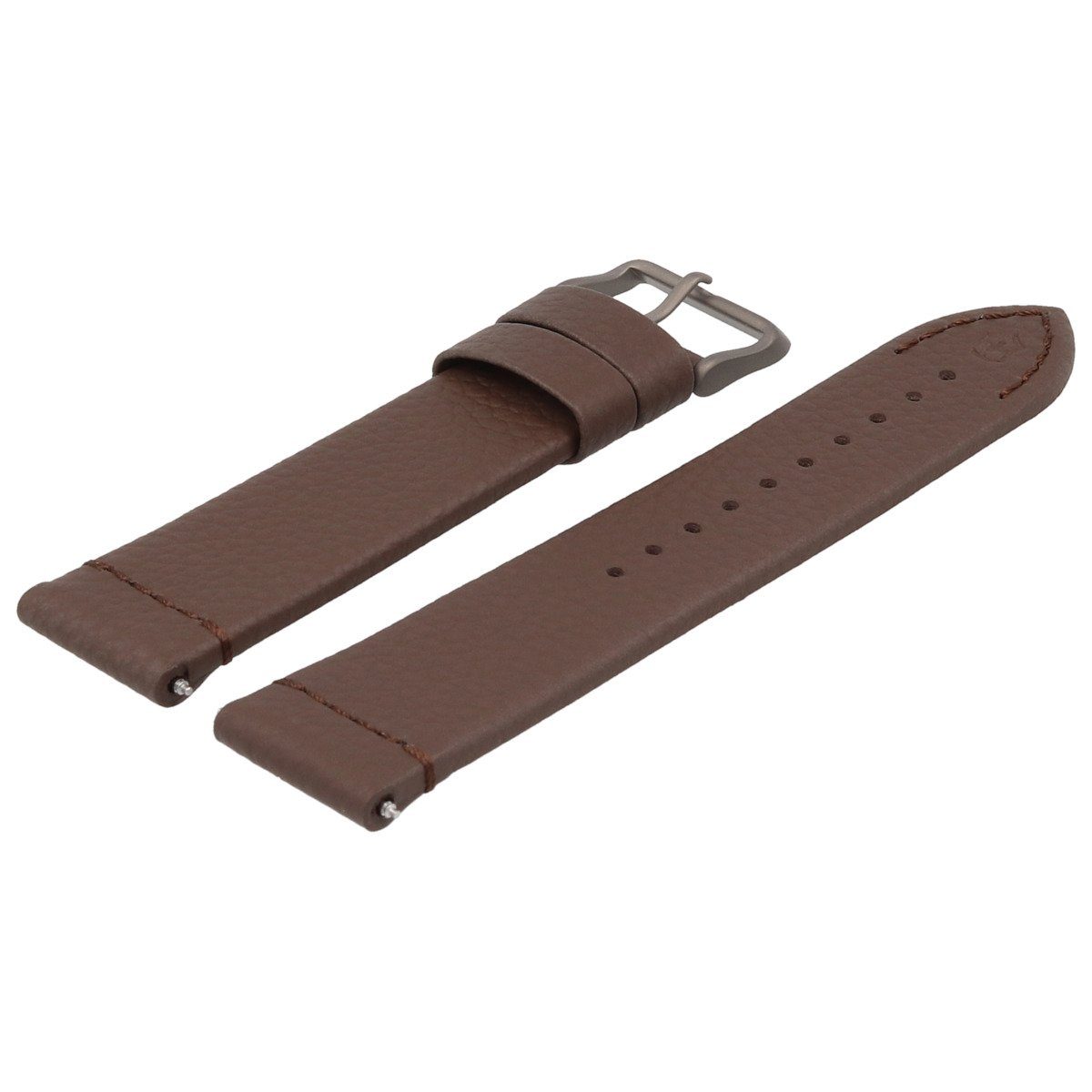Victorinox Uhrenarmband 21mm Leder Braun 005311.1