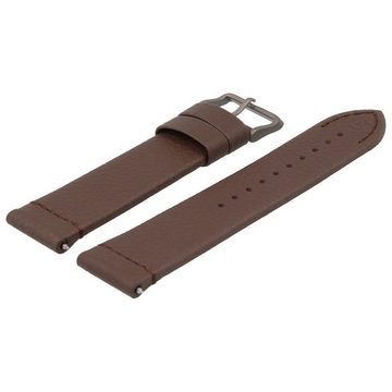 Victorinox Uhrenarmband 21mm Leder Braun 005311.1