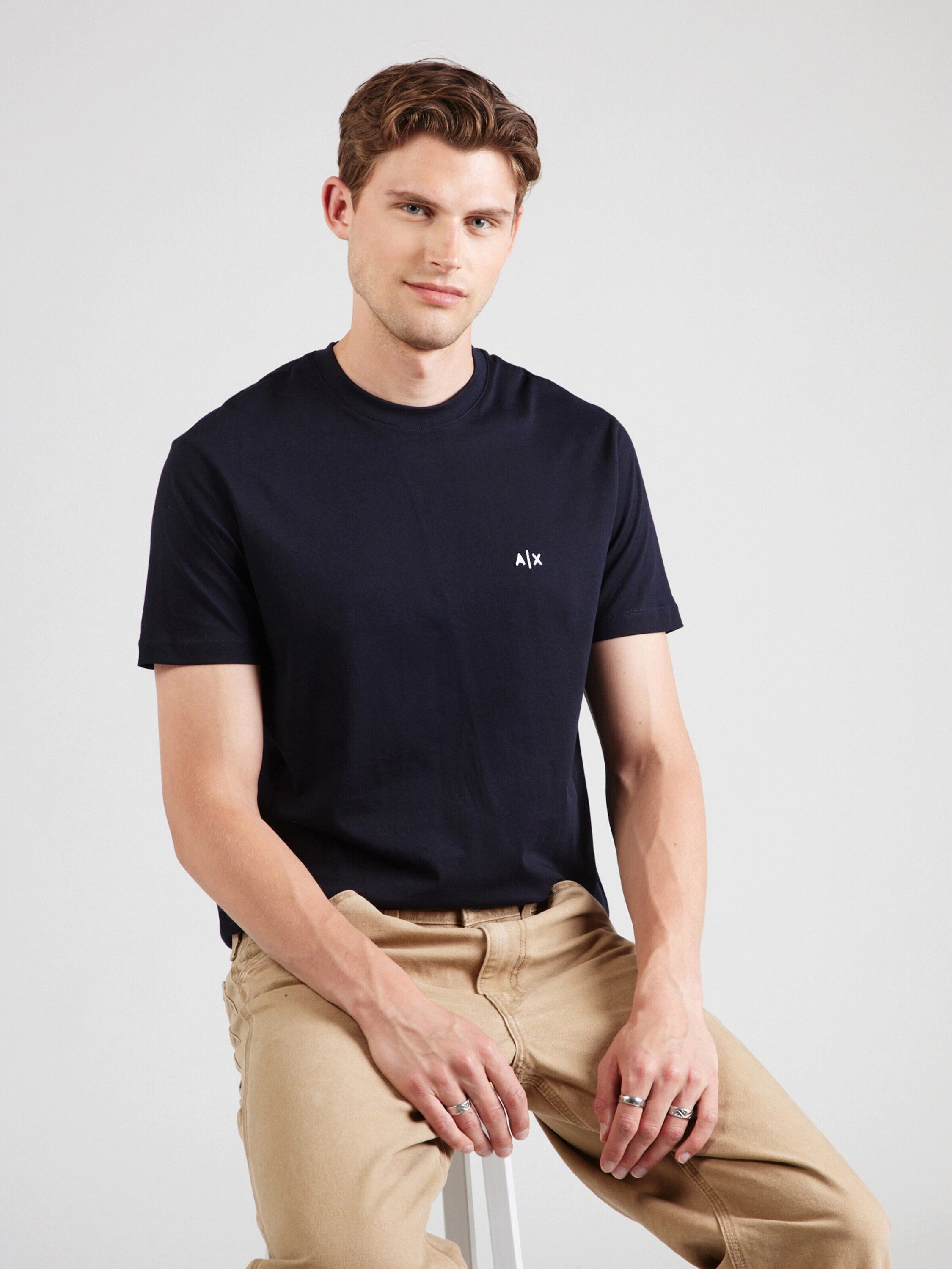 ARMANI EXCHANGE T-Shirt (1-tlg) Stickerei