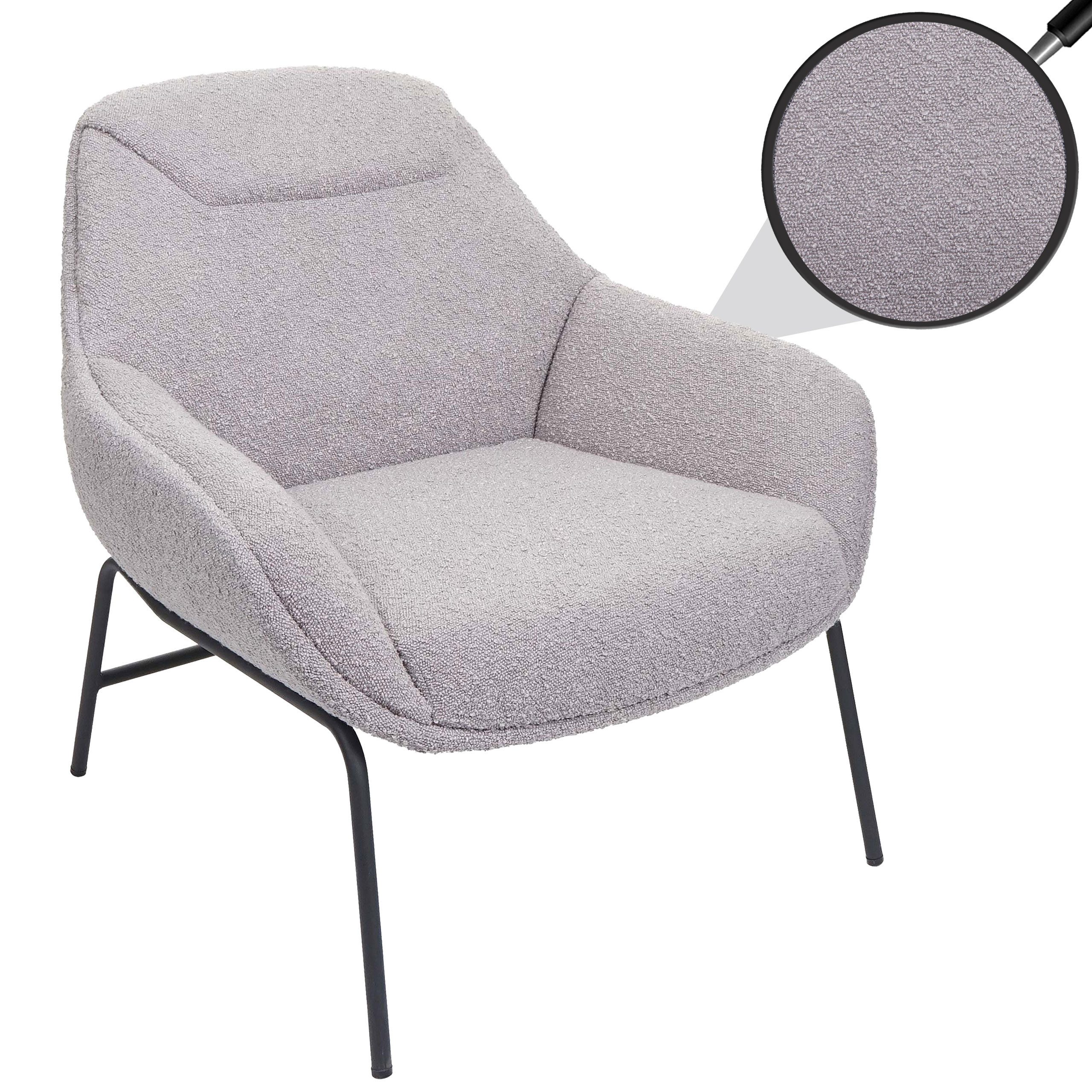 MCW Loungesessel MCW-J77, Bouclé