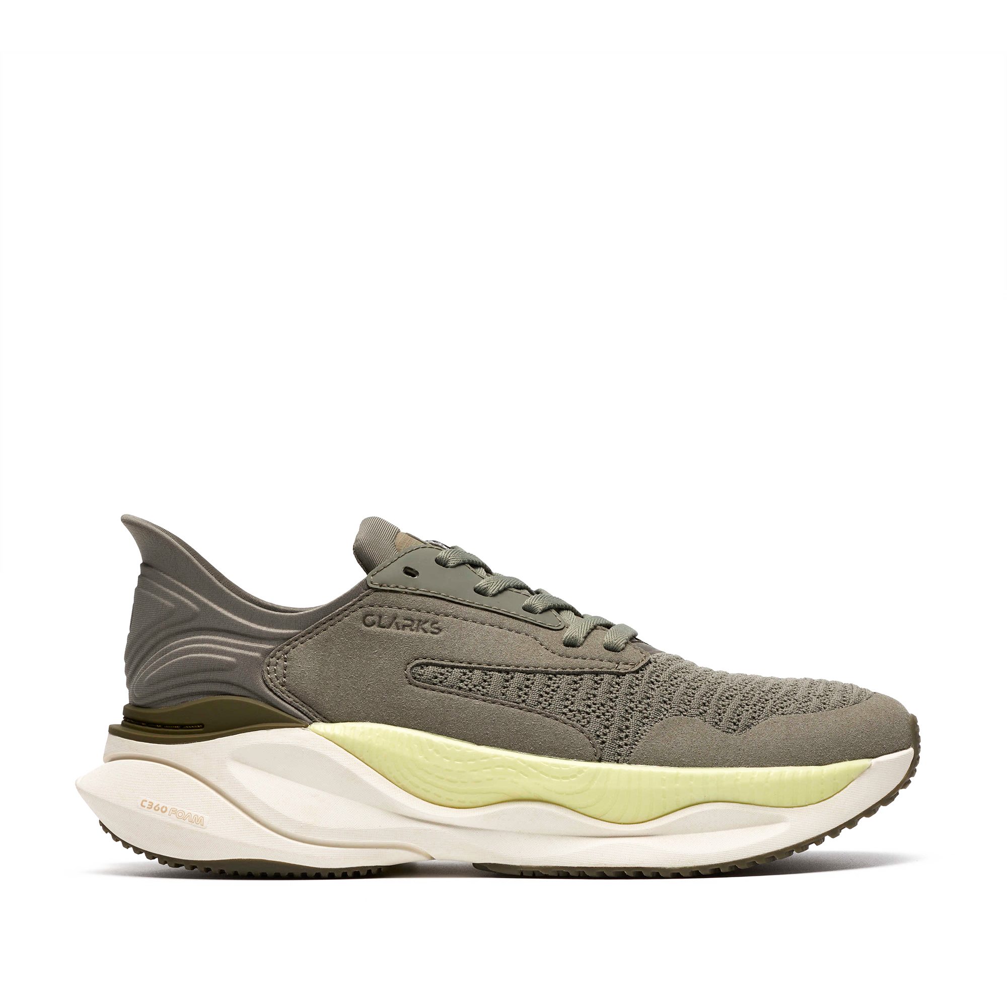 Clarks Clarks Clarks Pace 26186415 7, Sneaker, Grün, Herren Sneaker