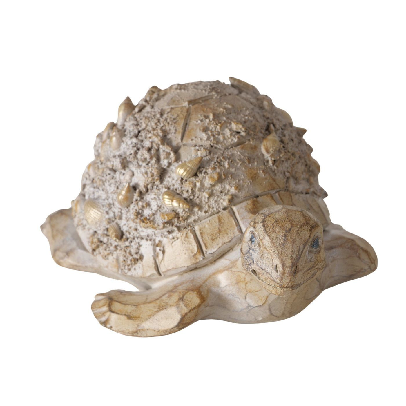 BOLTZE Dekofigur Figur Schildkröte " Elysia " aus Kunstharz - Braun von Boltze - Gesche