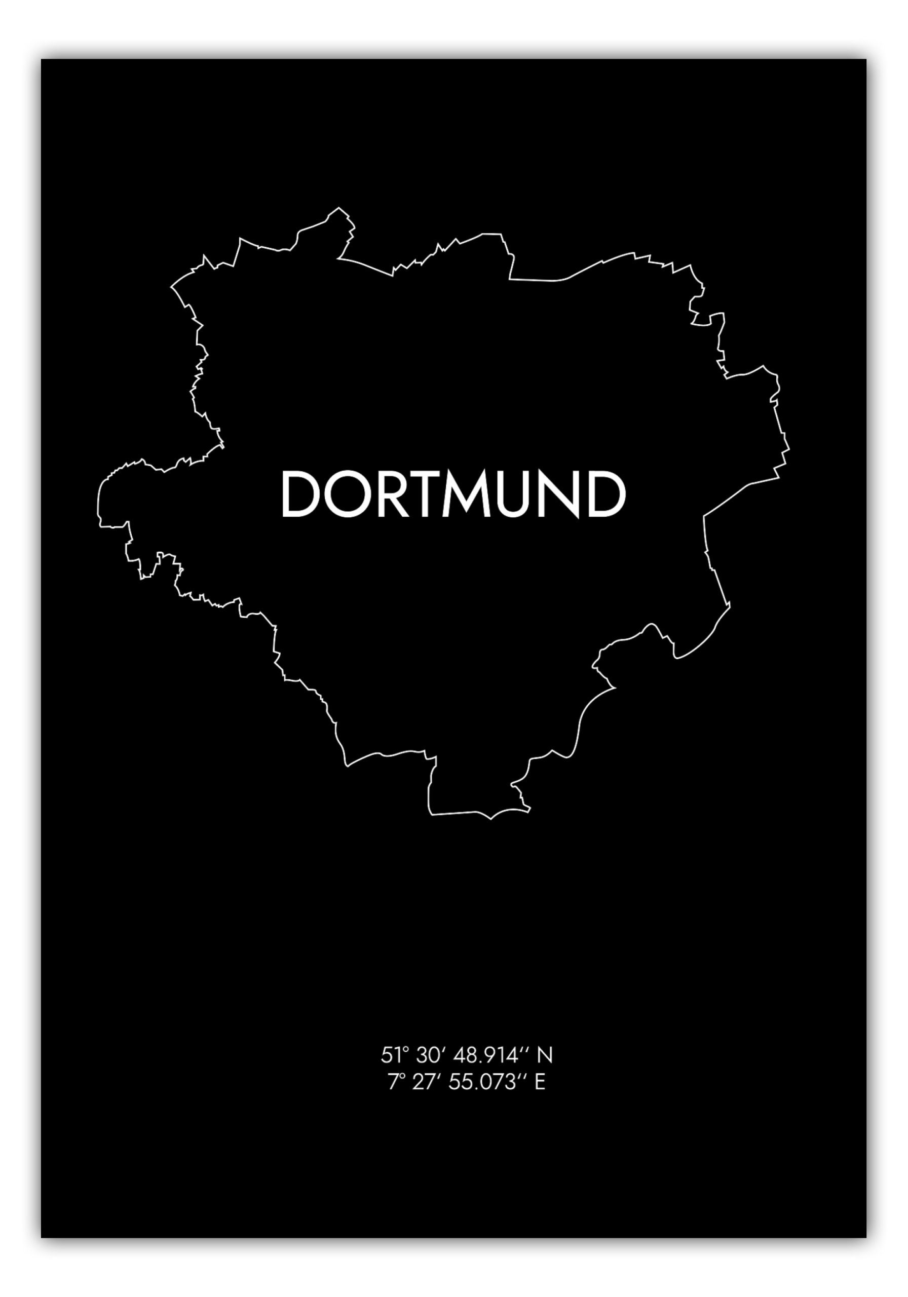 MOTIVISSO Poster Dortmund Koordinaten #8