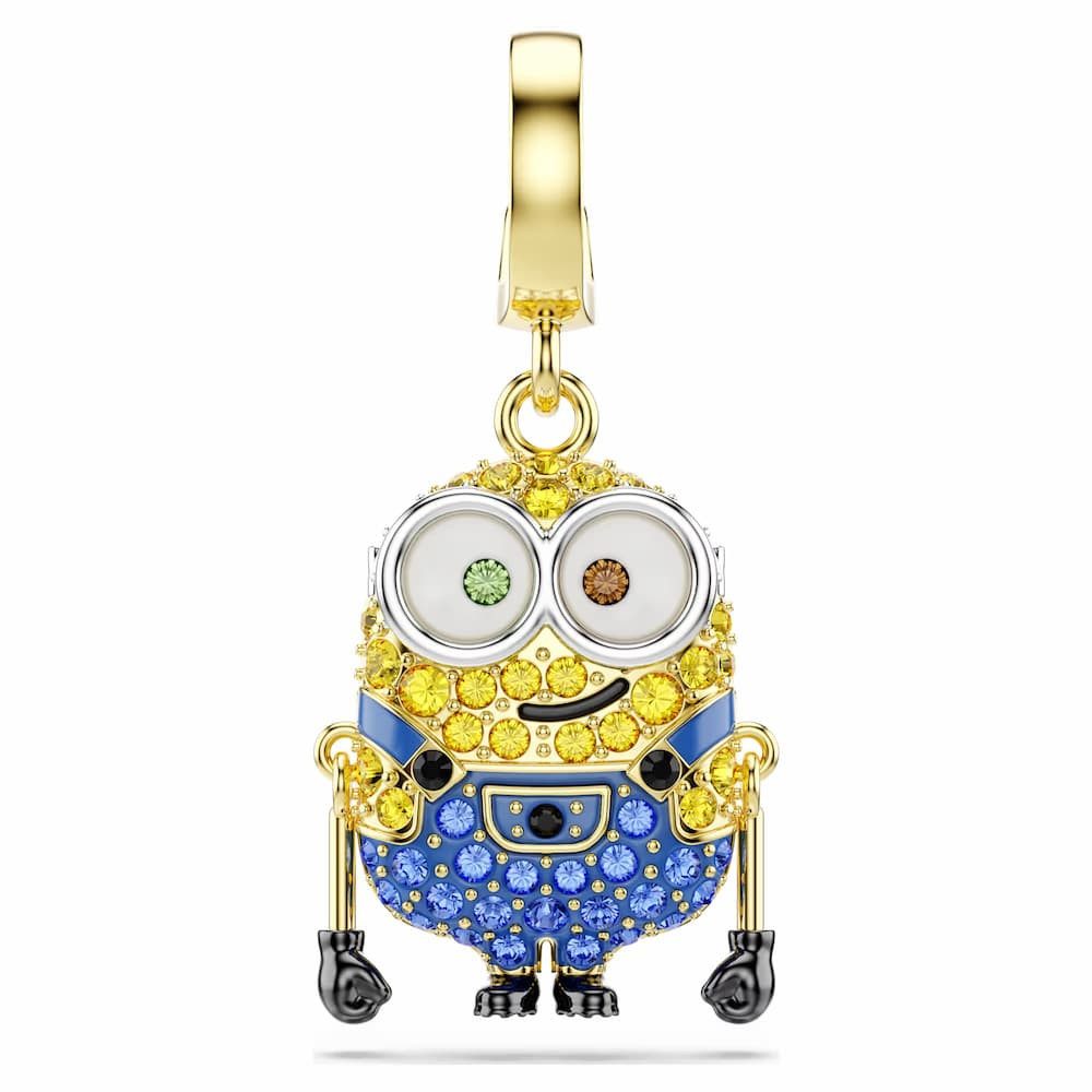 Swarovski Charm-Einhänger Swarovski Minion Bob Charm 5753016 Goldpattiert