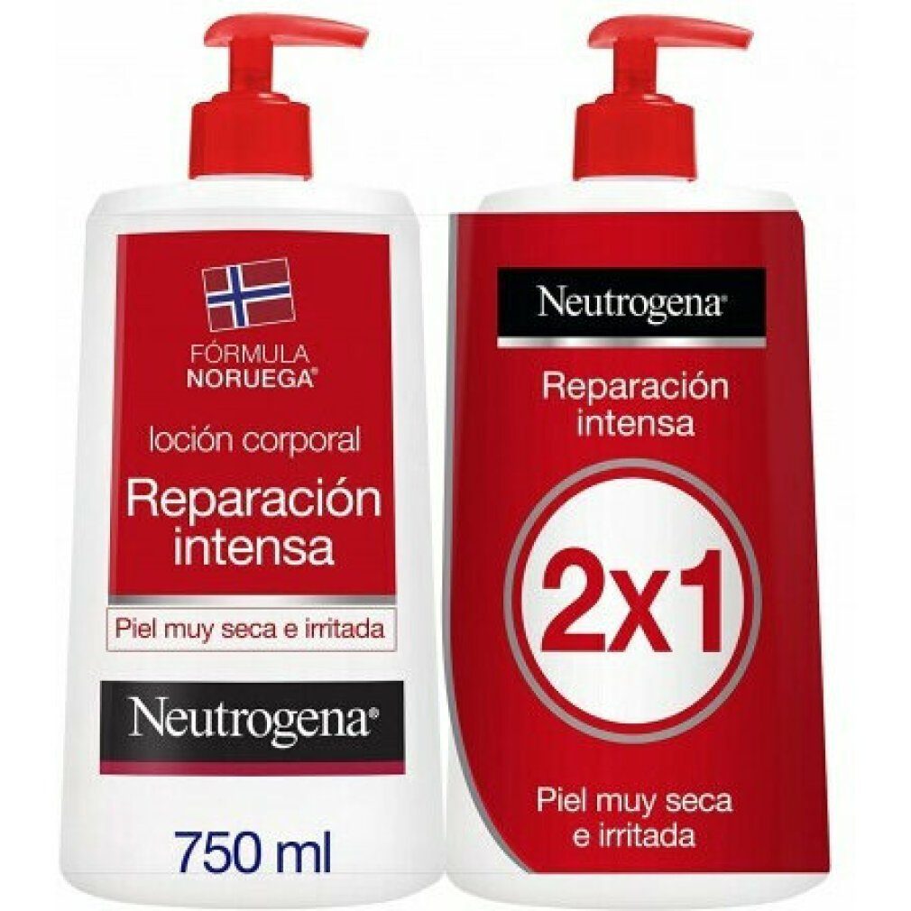 Dr. Hauschka Körperpflegemittel Neutrogena Intense Repair Bodylotion 2 x 750 ml Set