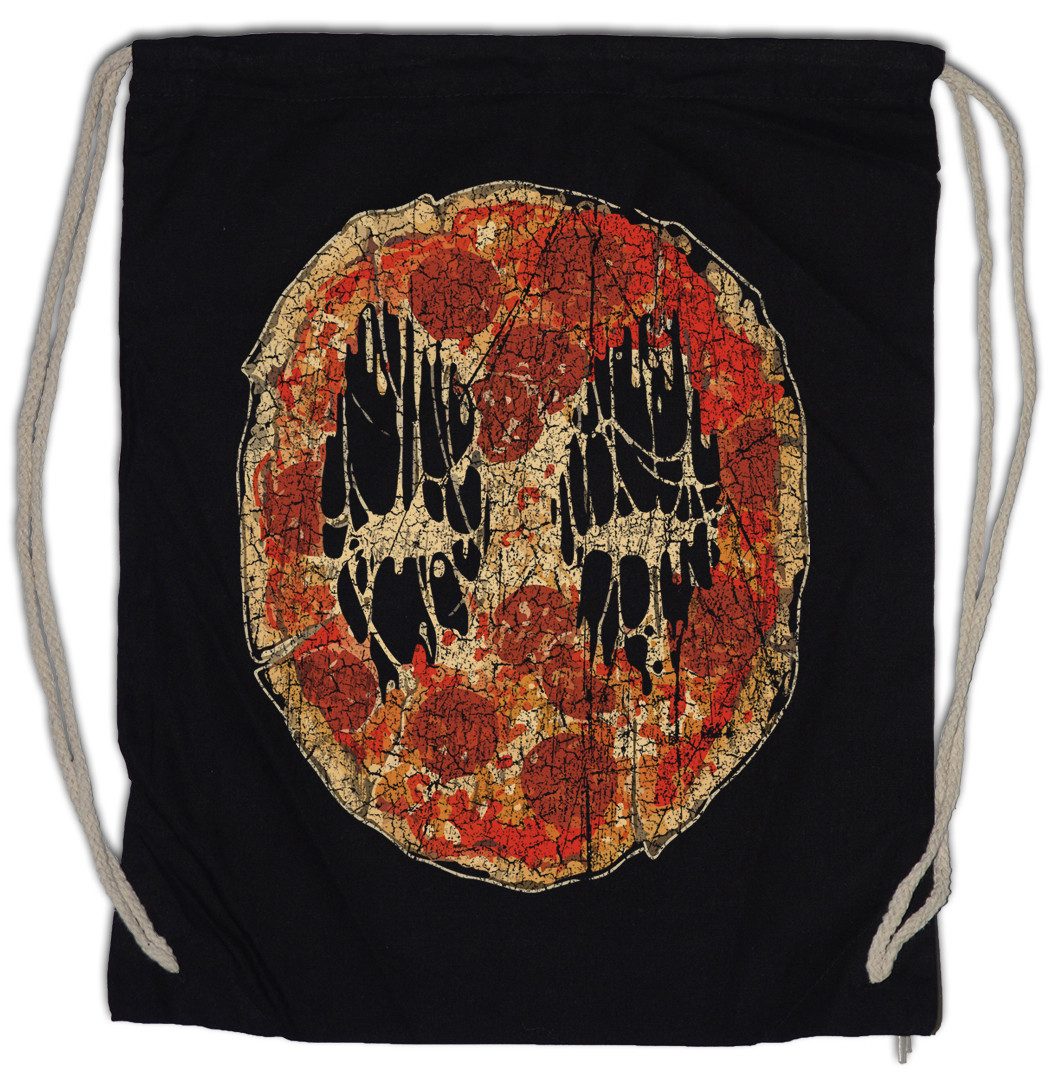 Turnbeutel Dead Pizza Face Turnbeutel Mutant Deadpool Food Italia Pizzeria